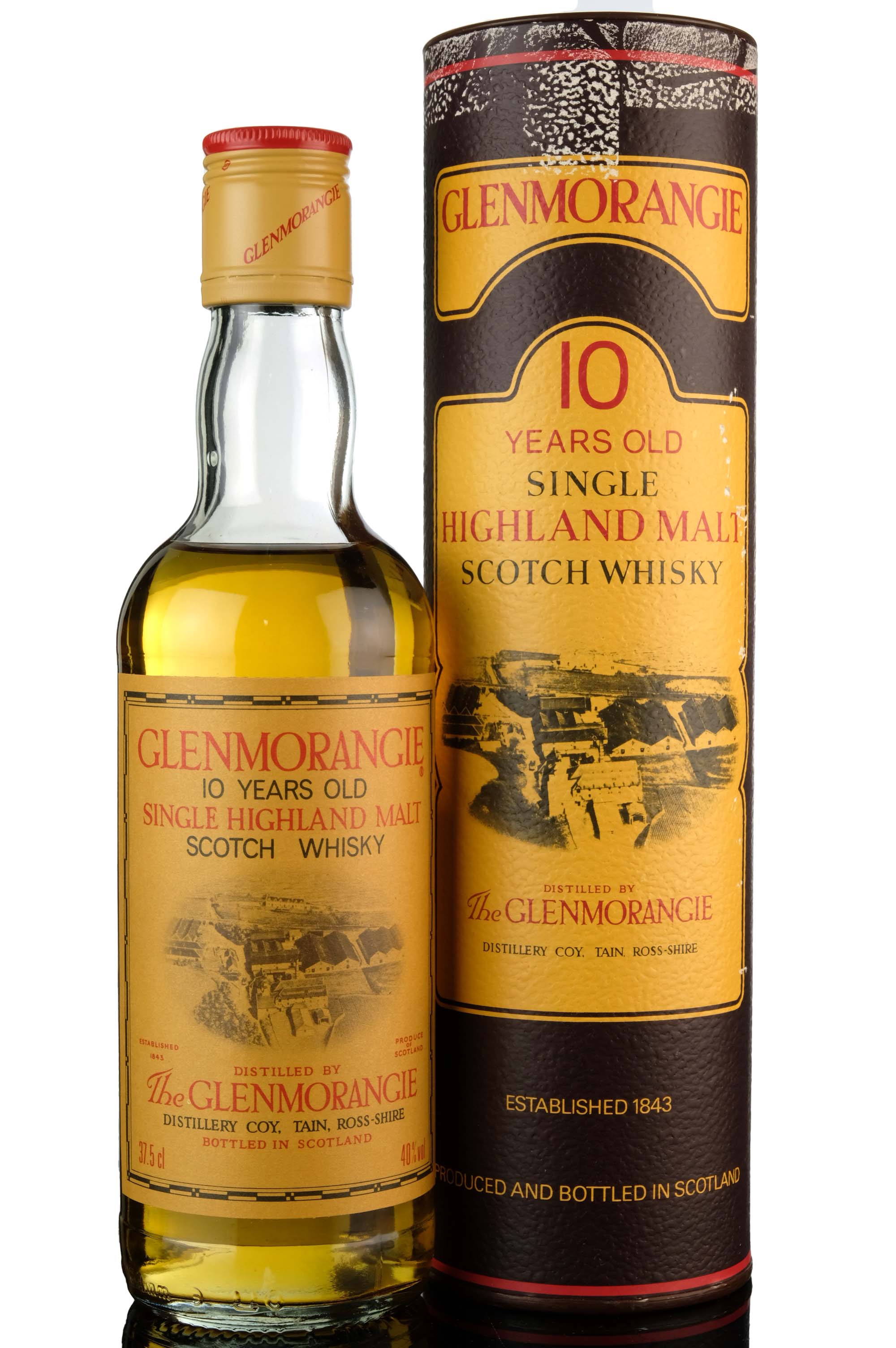 Glenmorangie 10 1980s Half Bottle