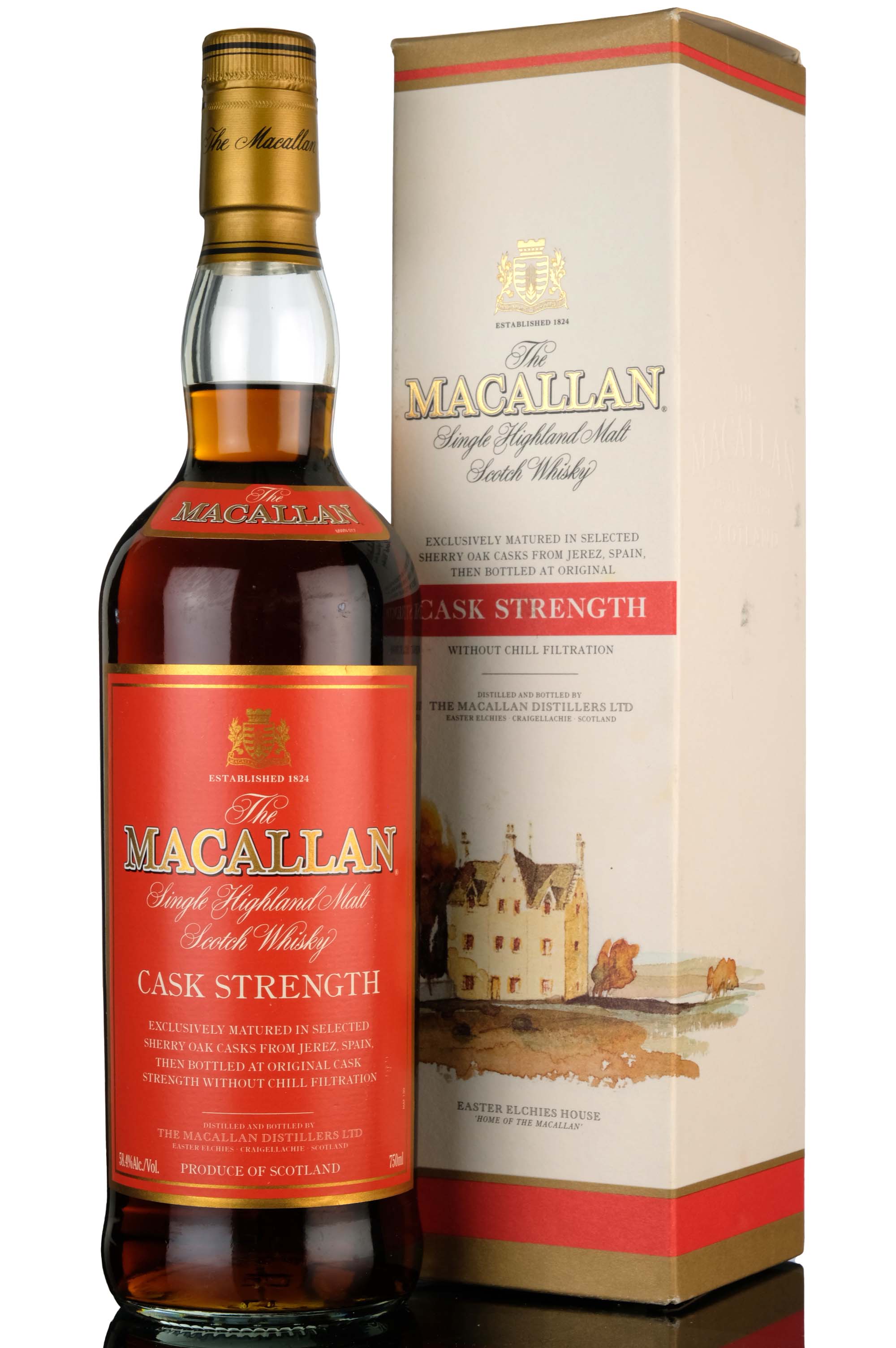 Macallan Cask Strength - Sherry Cask - 58.4% - USA Market