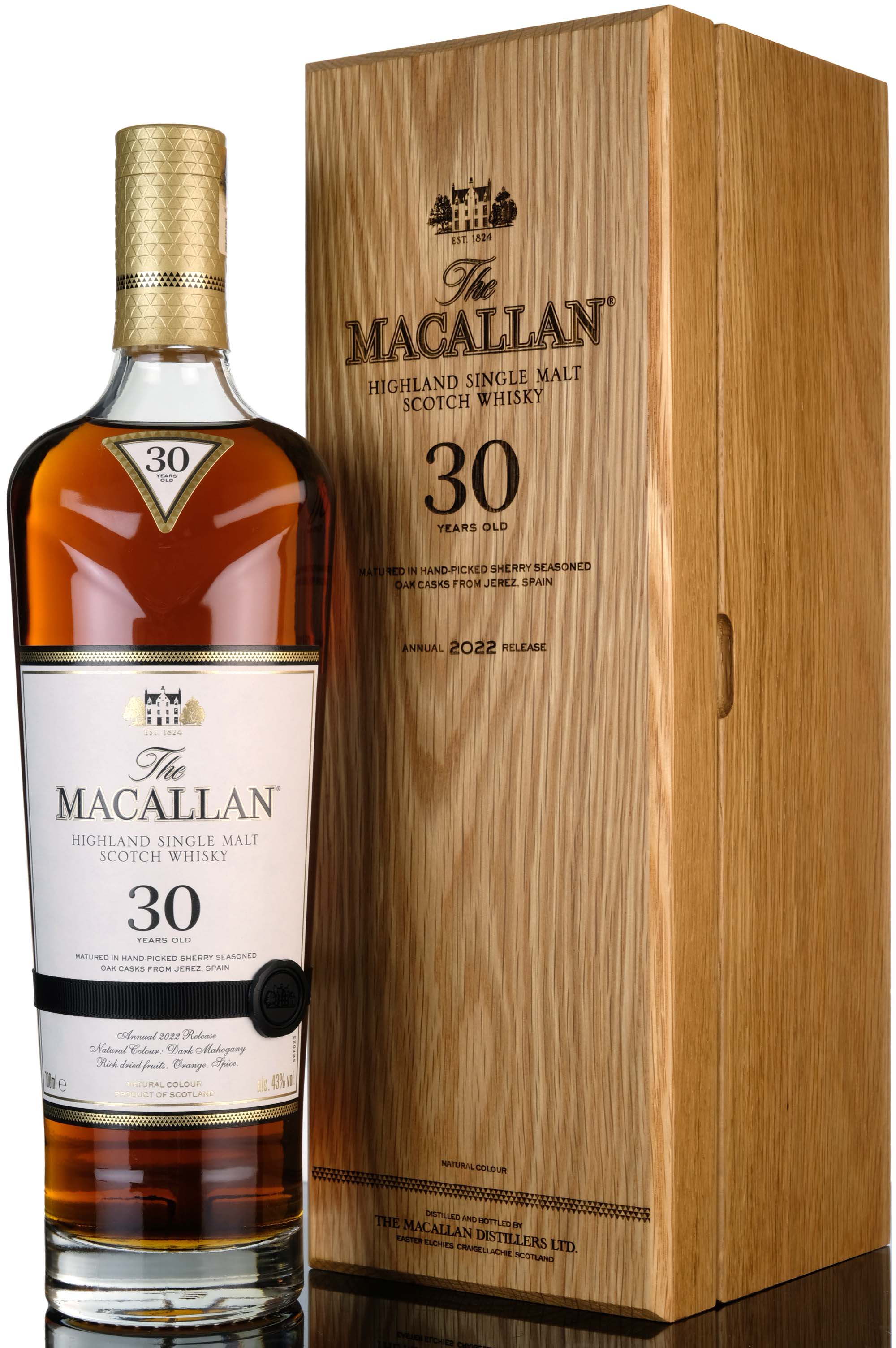 Macallan 30 Year Old - Sherry Cask - 2022 Release