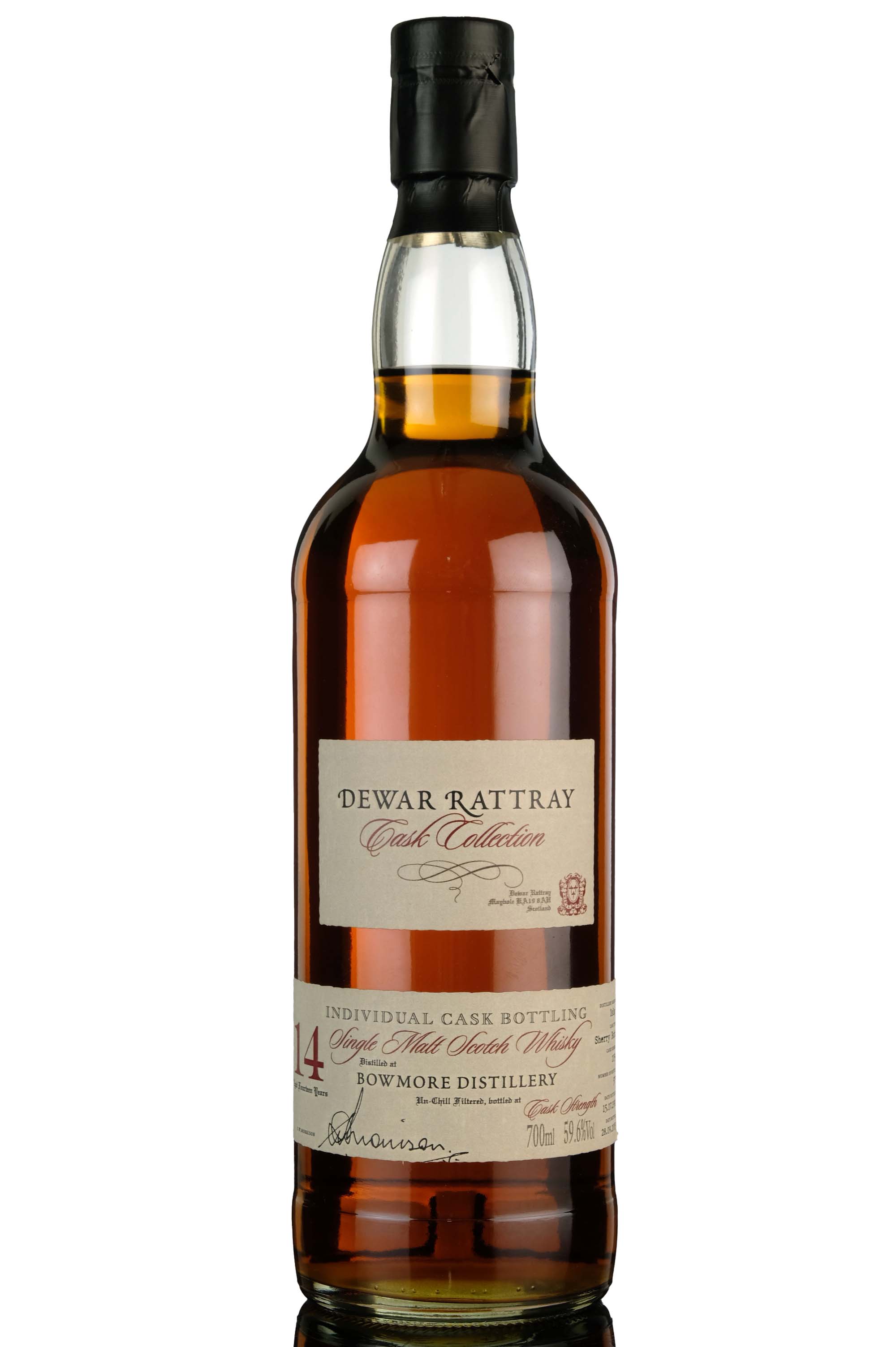 Bowmore 1991 - 2005 14 Dewar Rattray Cask Collection Single Cask 2054