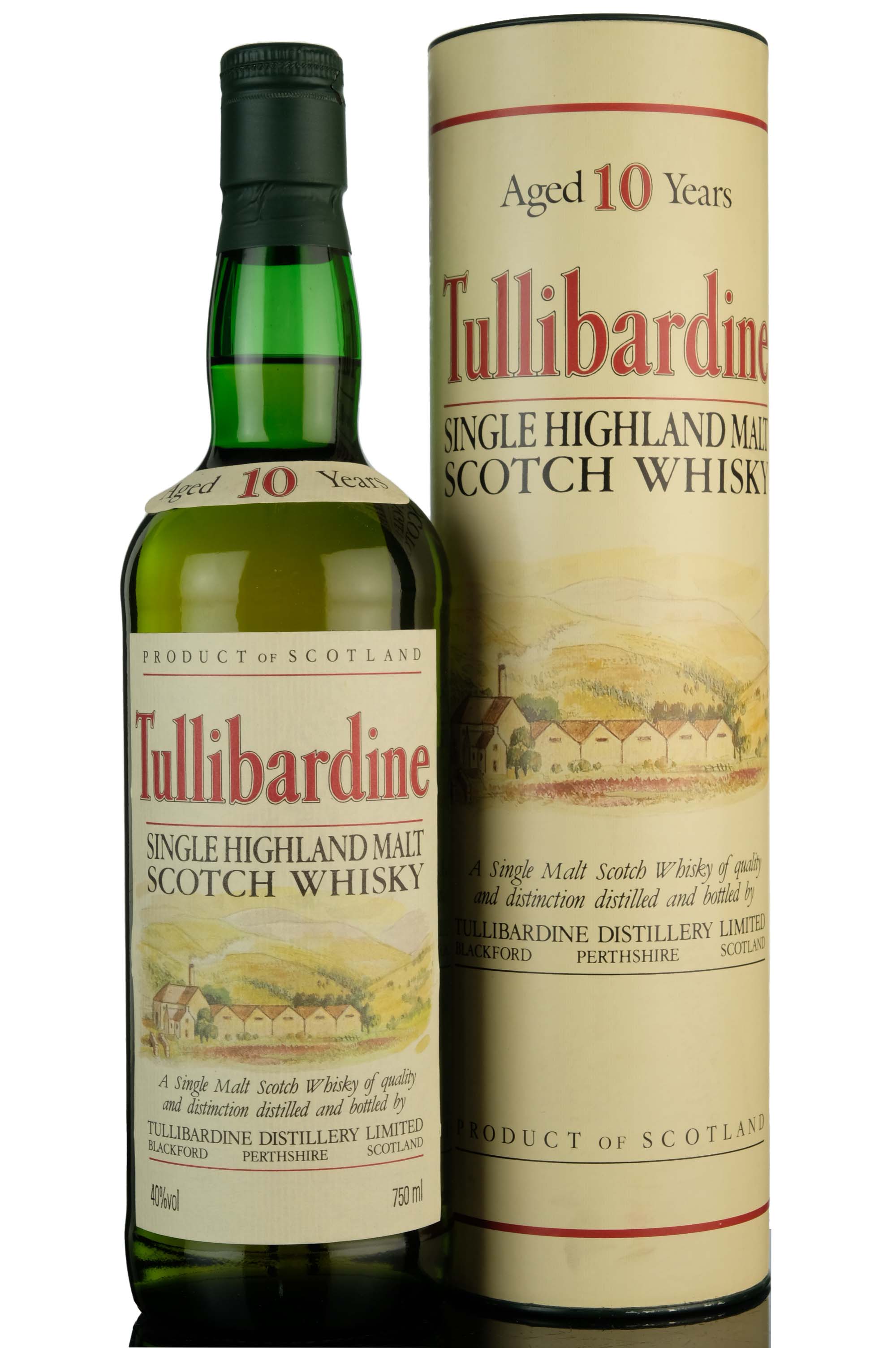 Tullibardine 10 Year Old - Circa 1990