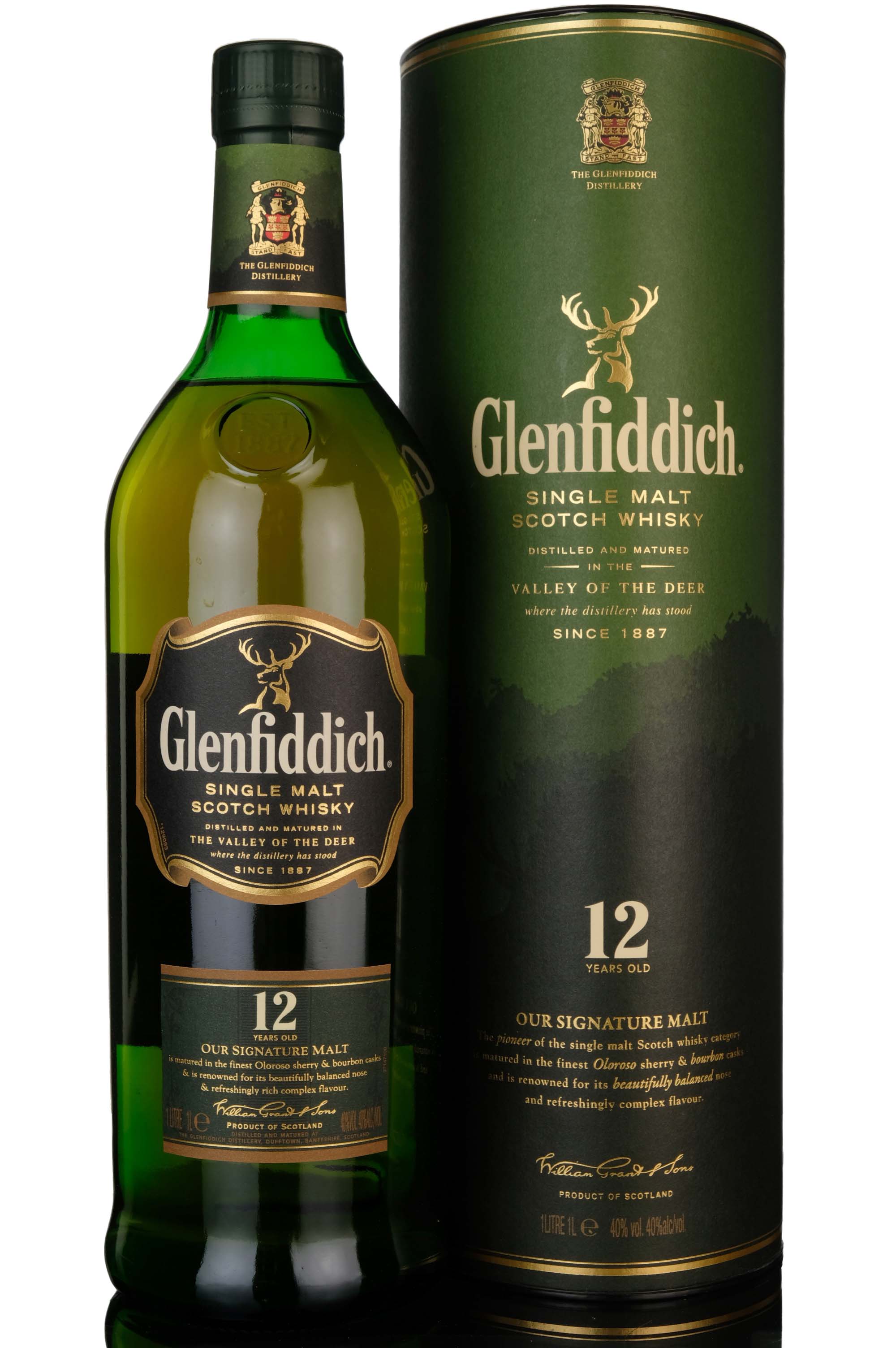 Glenfiddich 12 Year Old - 1 Litre