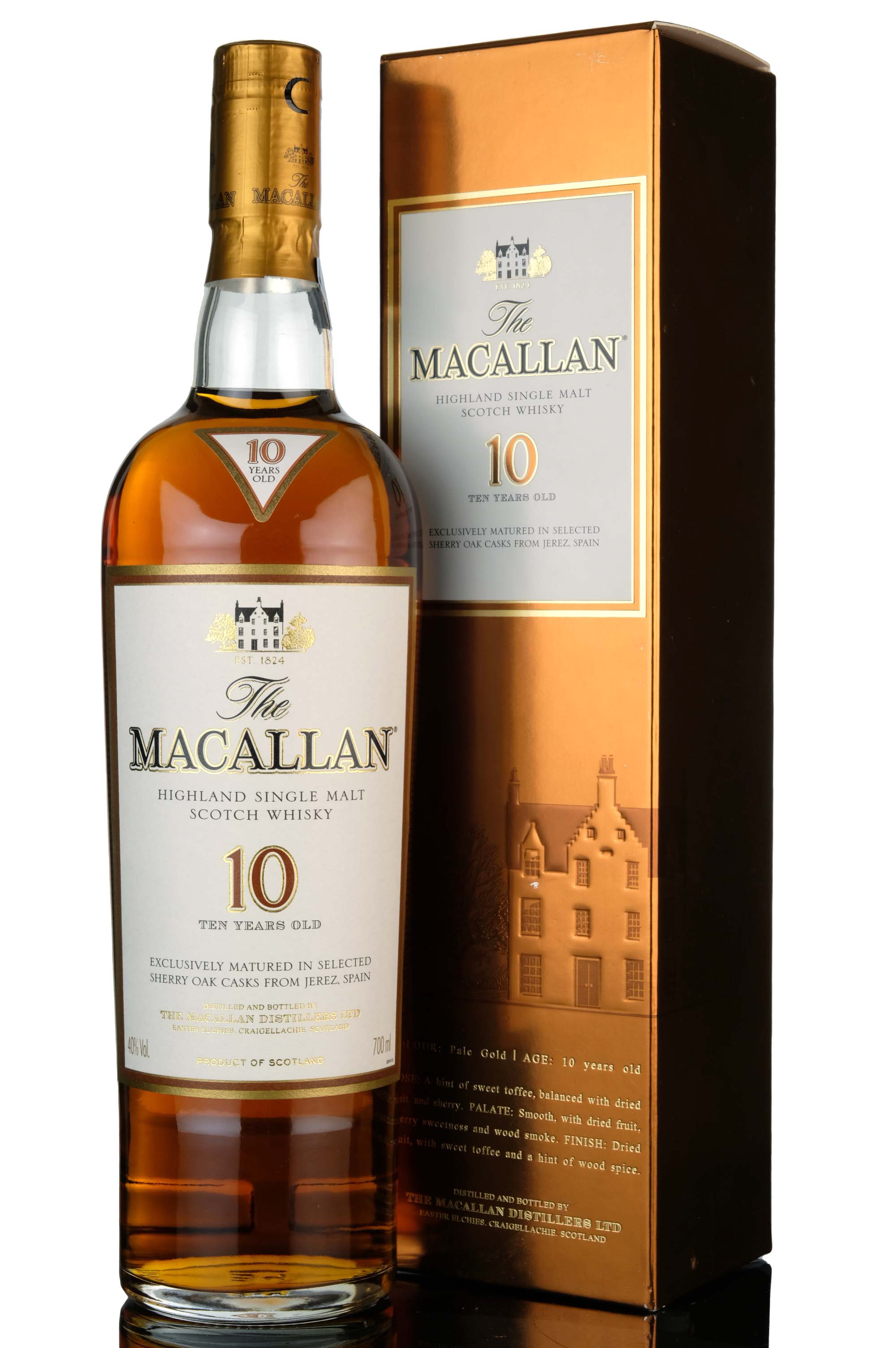 Macallan 10 Year Old - Sherry Cask - Mid 2000s