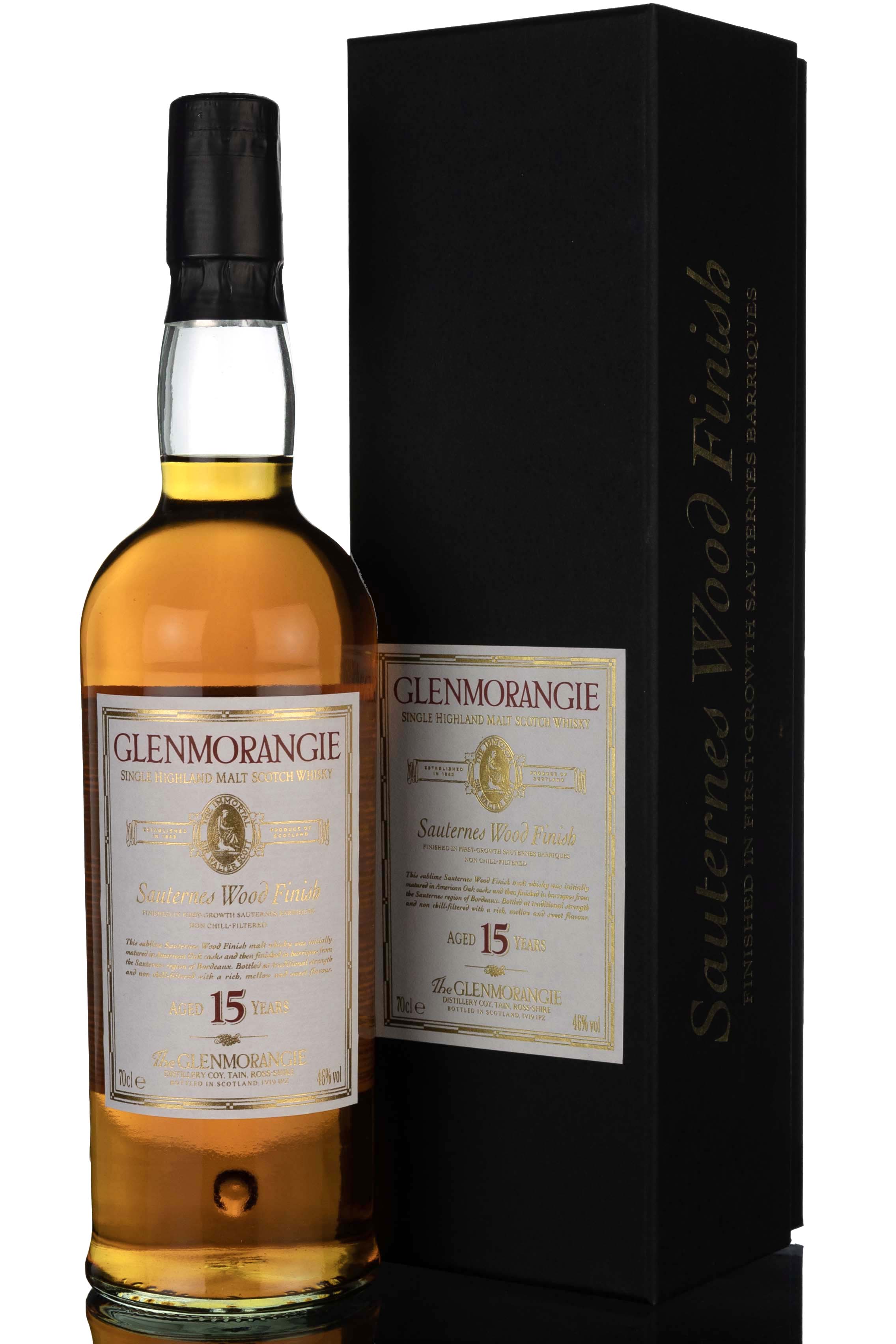 Glenmorangie 15 Year Old - Sauternes Wood Finish - 2004 Release