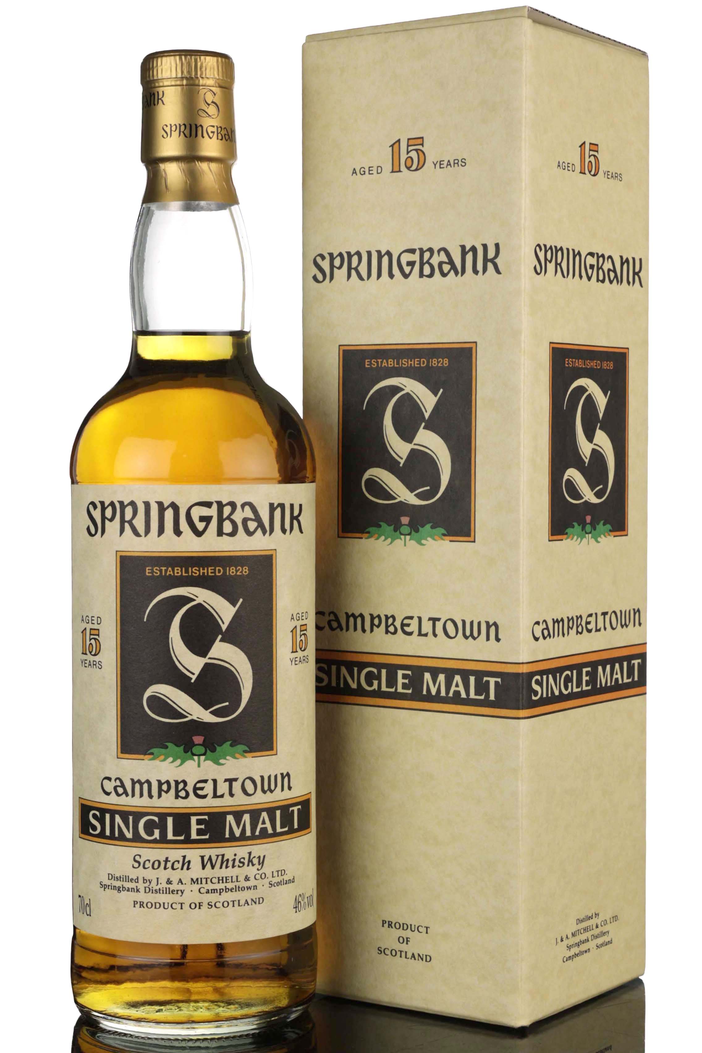 Springbank 15 Year Old - 1990s