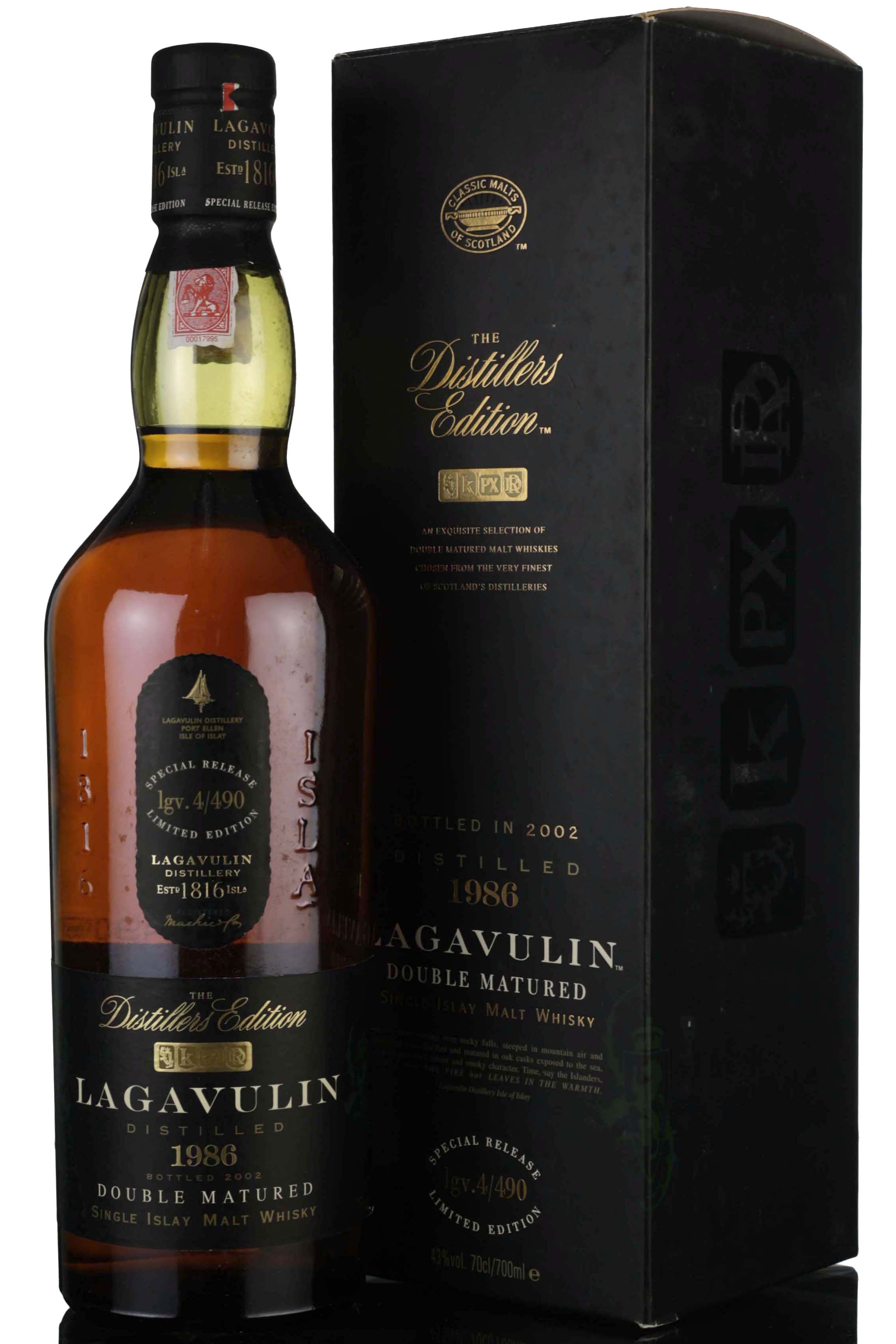 Lagavulin 1986 - Distillers Edition 2002