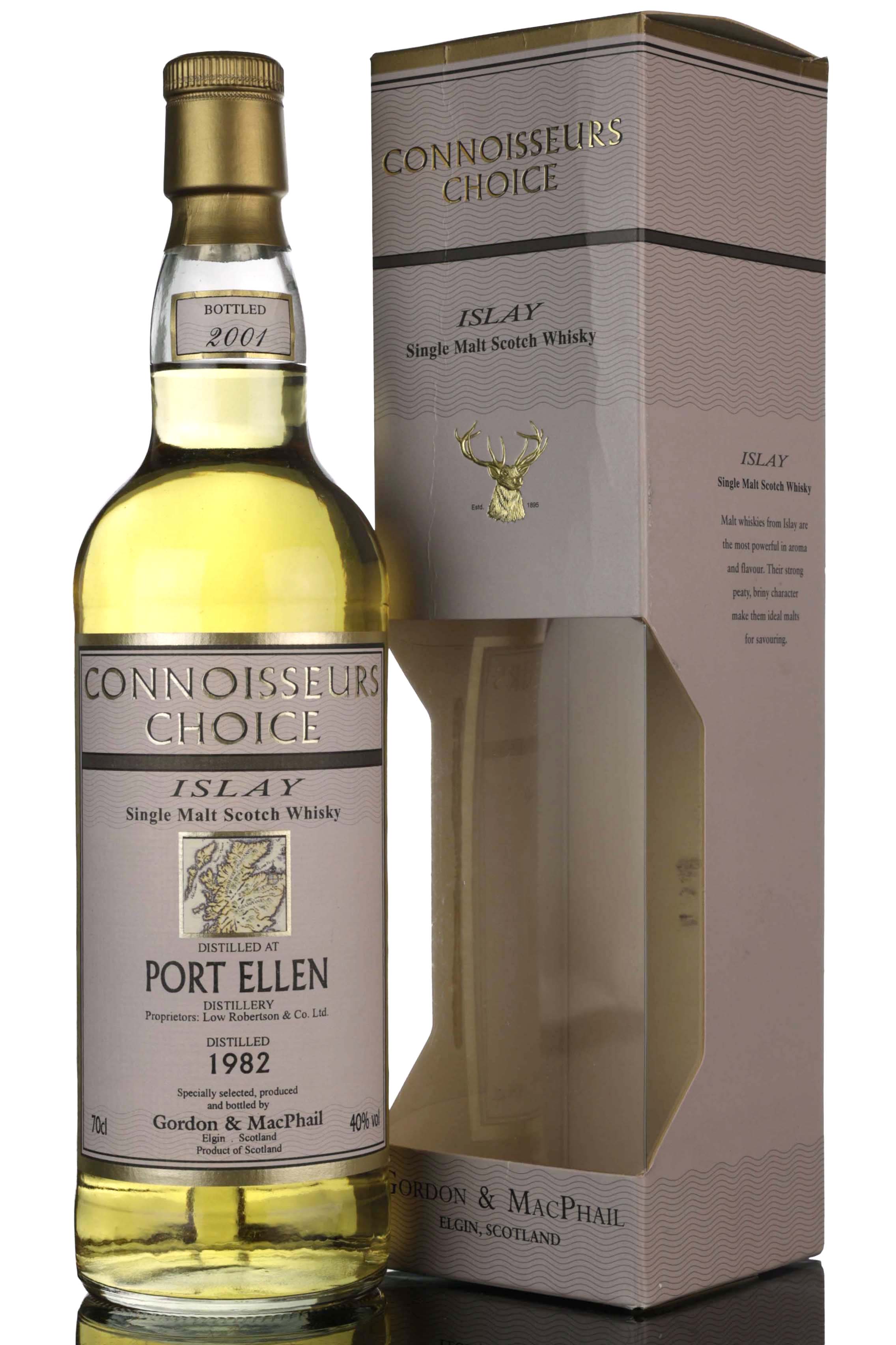 Port Ellen 1982-2001 - Gordon & MacPhail - Connoisseurs Choice