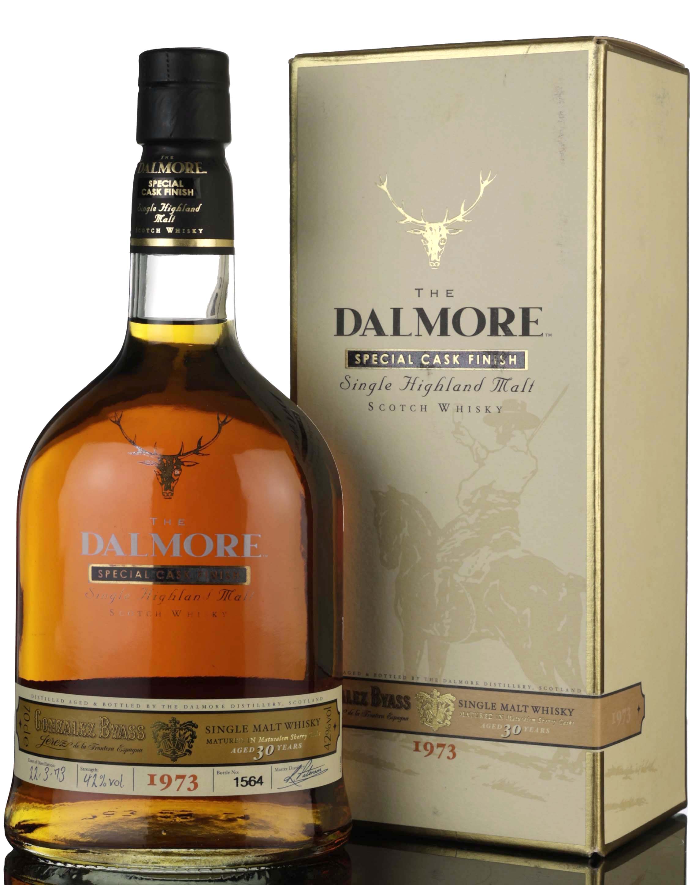 Dalmore 1973 - 30 Year Old - Gonzalez Byass Sherry Finish