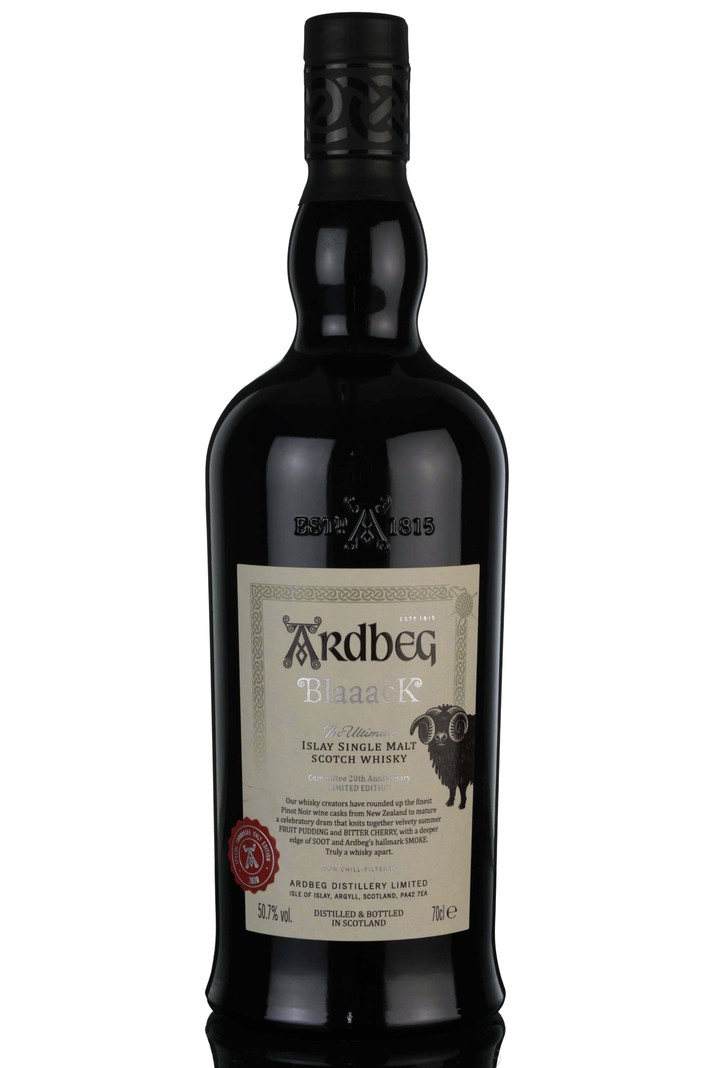 Ardbeg Blaaack - 20th Anniversary - Special Committee Only 2020