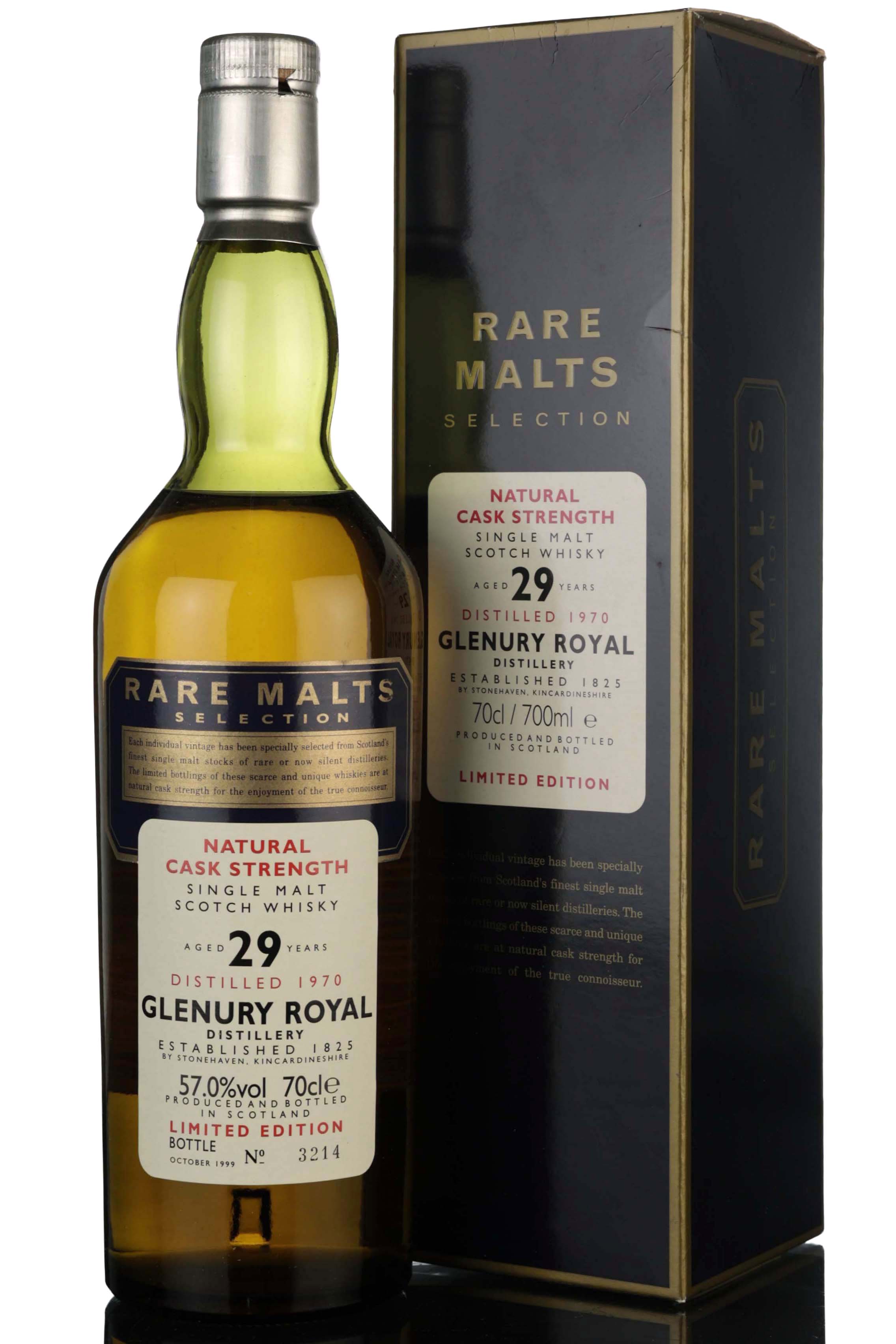 Glenury Royal 1970-1999 - 29 Year Old - Rare Malts 57.0%