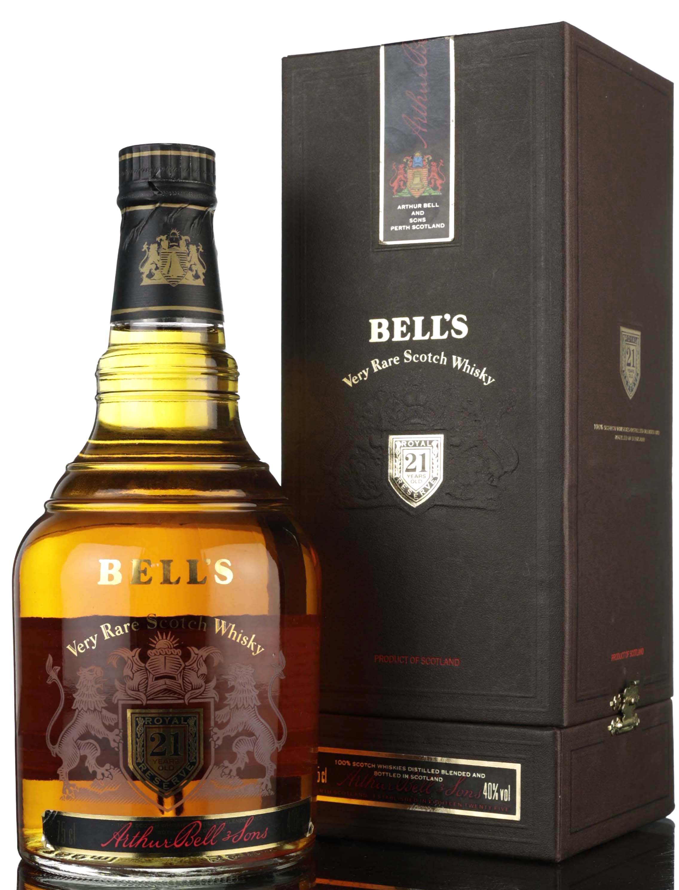 Bells 21 Year Old - Royal Reserve - Circa 1990