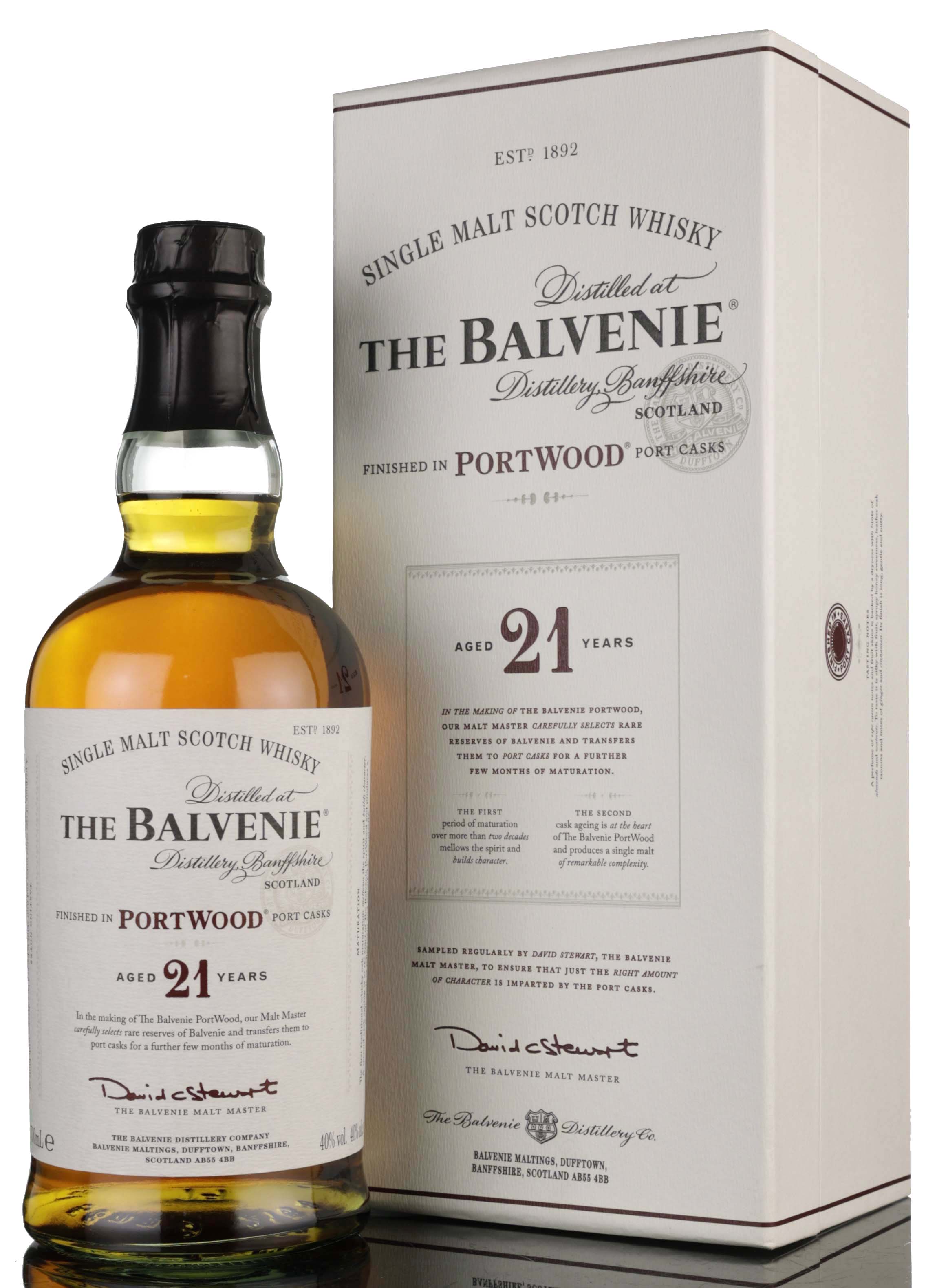 Balvenie 21 Year Old - PortWood