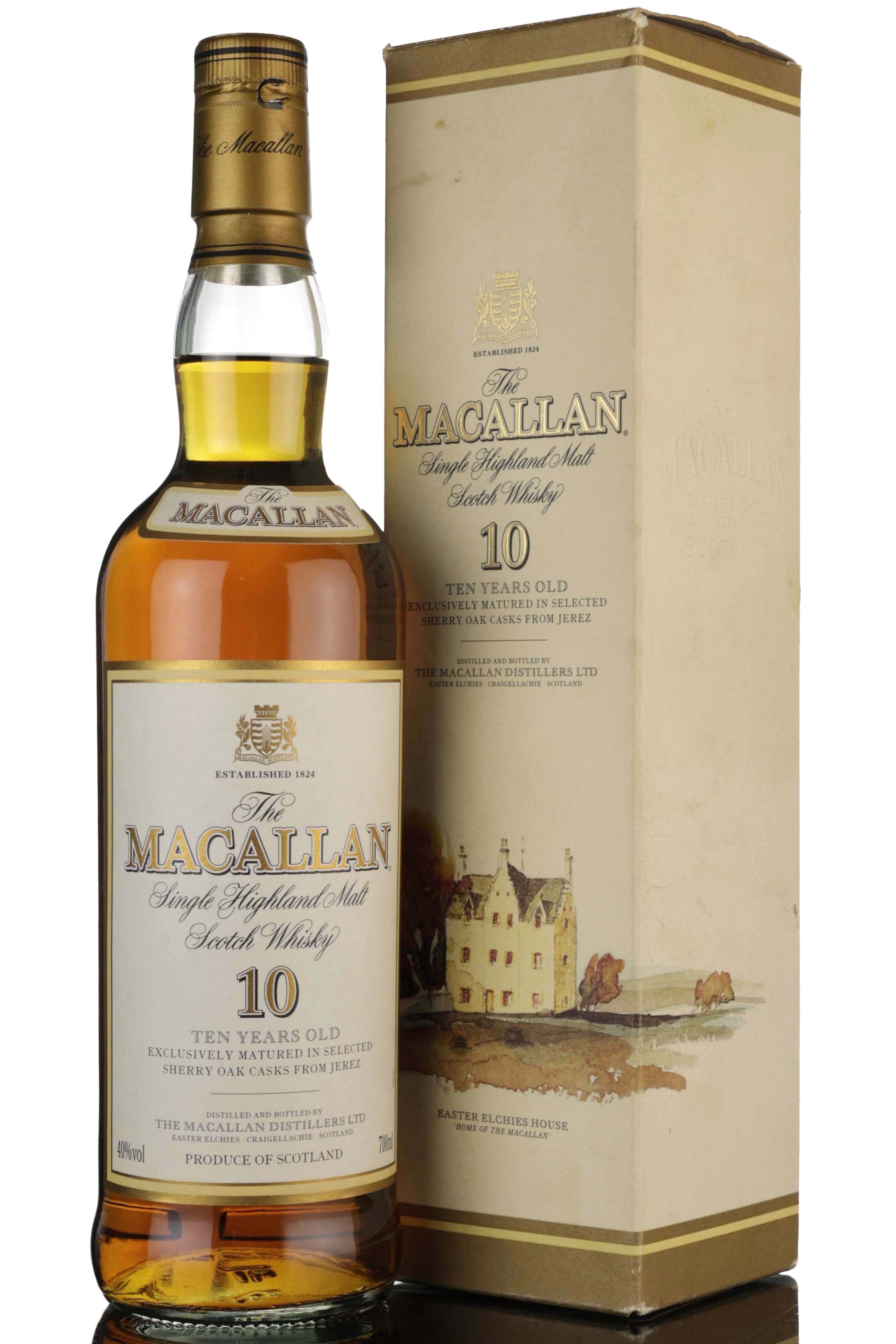 Macallan 10 Year Old - Sherry Cask - Early 2000s