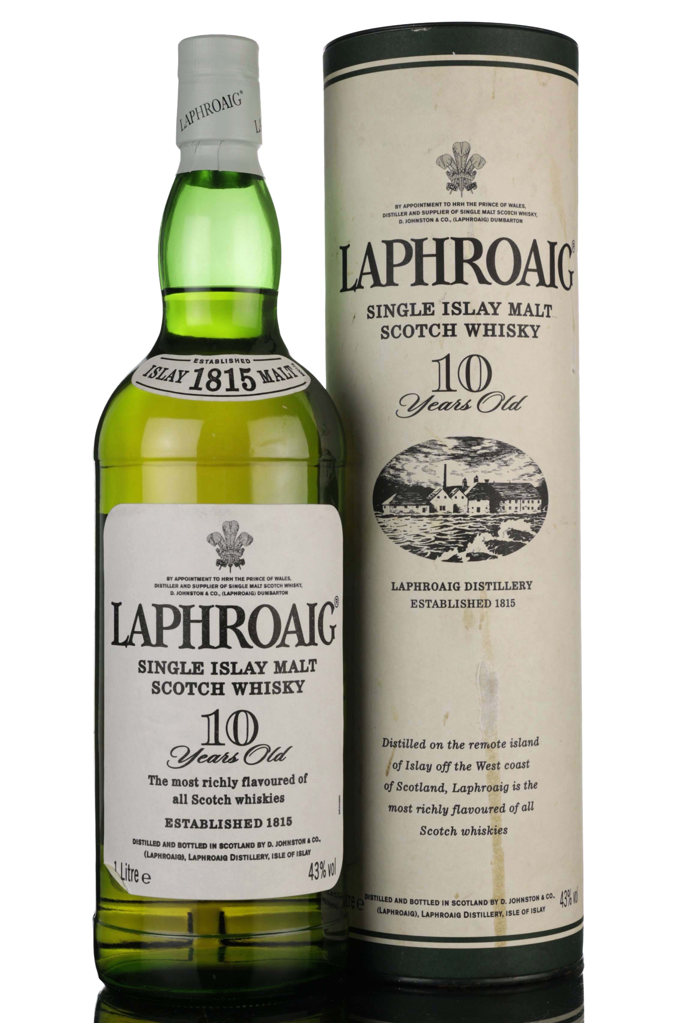 Laphroaig 10 Year Old - 1 Litre