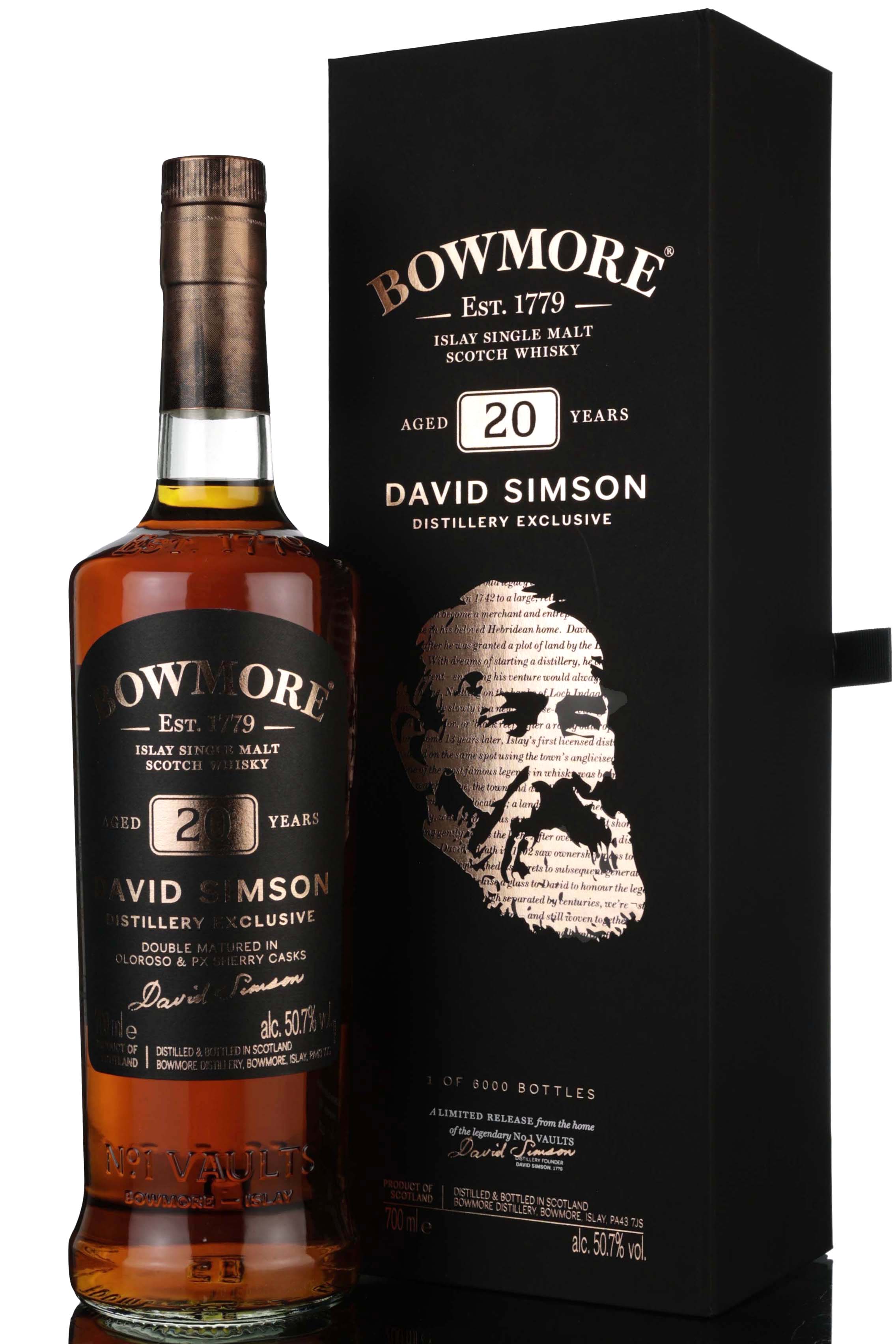 Bowmore 20 Year Old - David Simson Distillery Exclusive - 2020 Release