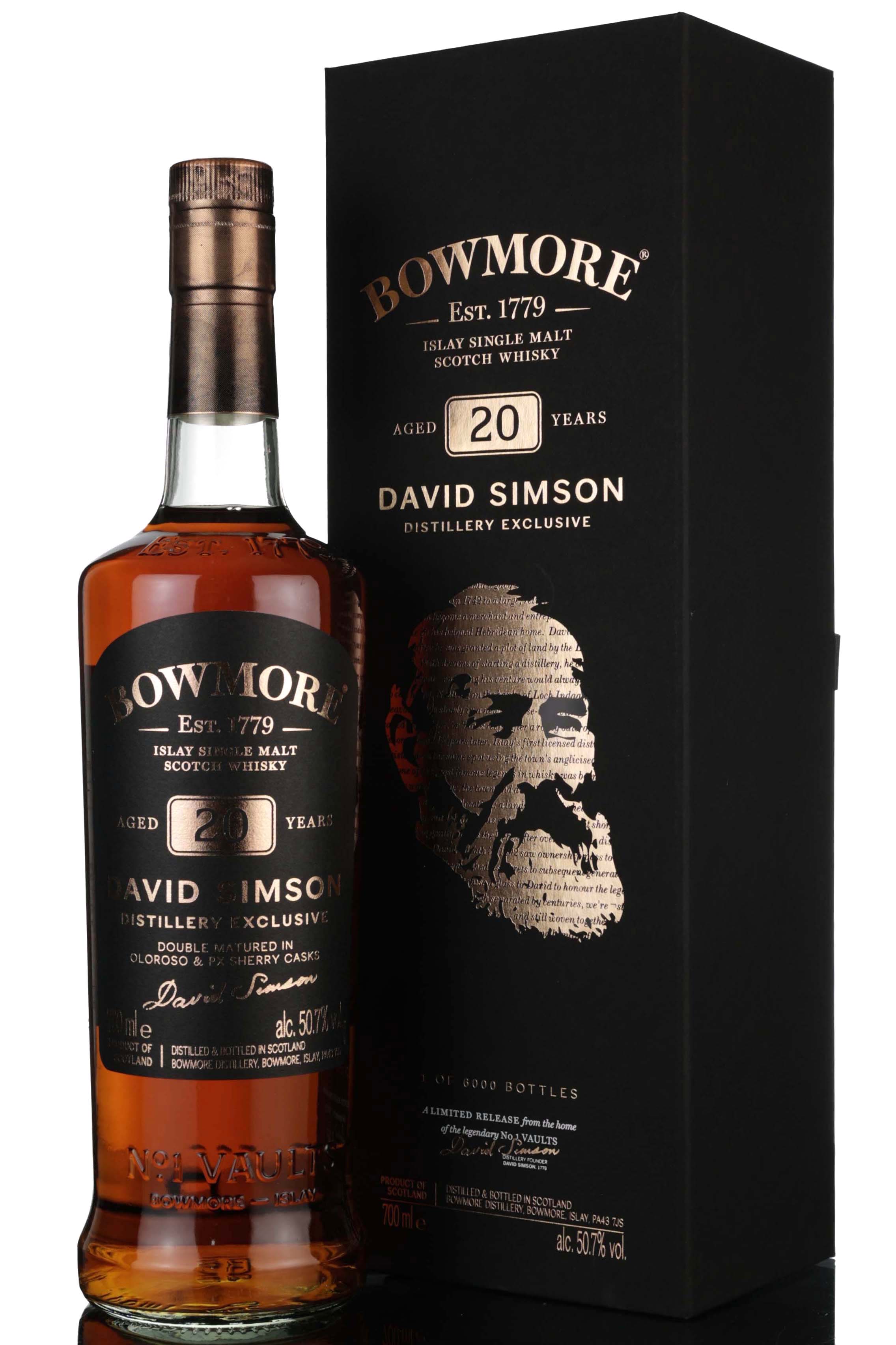 Bowmore 20 Year Old - David Simson Distillery Exclusive - 2020 Release