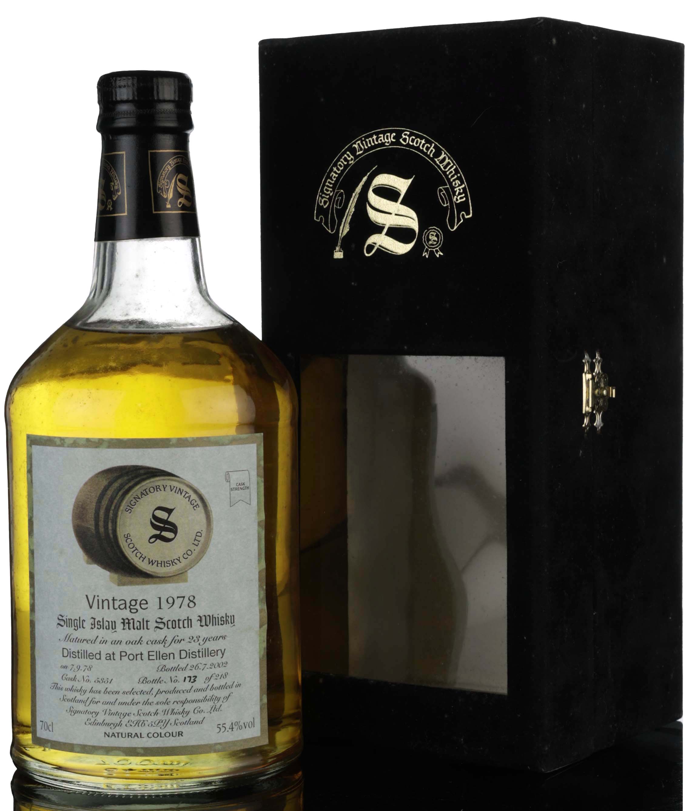 Port Ellen 1978-2002 - 23 Year Old - Signatory Vintage - Single Cask 5351