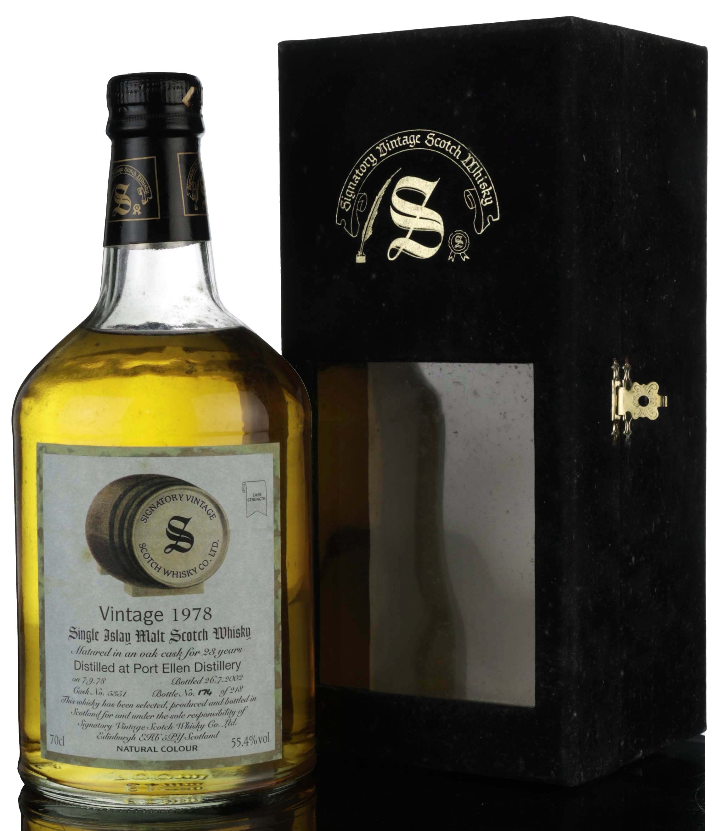 Port Ellen 1978-2002 - 23 Year Old - Signatory Vintage - Single Cask 5351