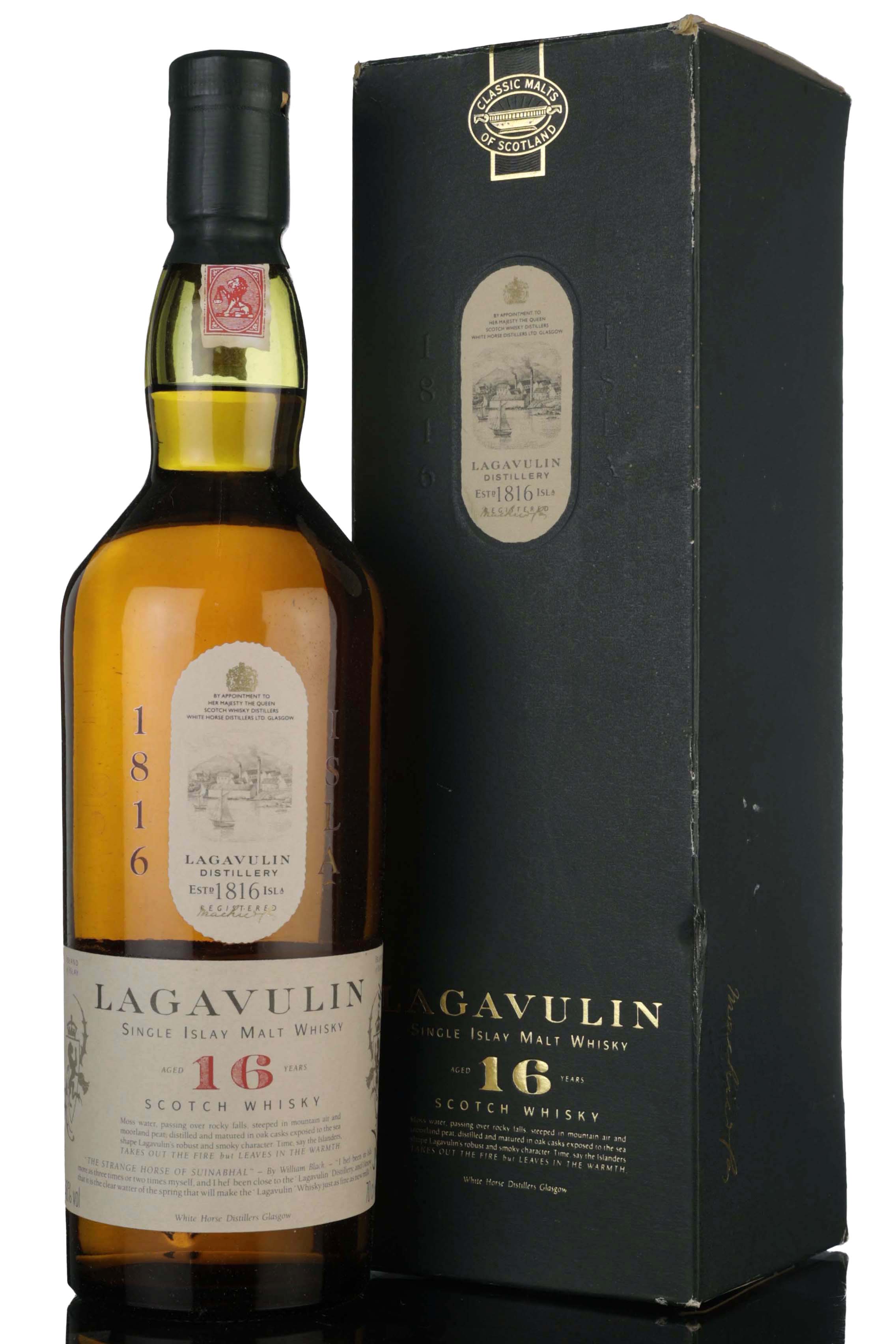 Lagavulin 16 Year Old - White Horse - 1990s