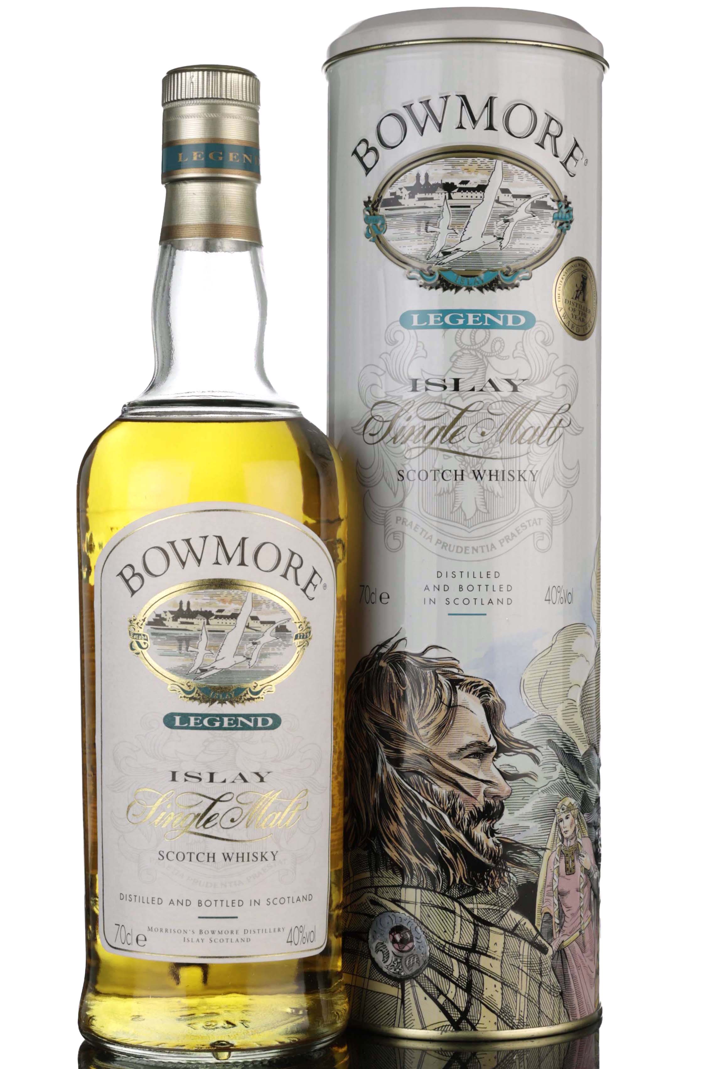 Bowmore Legend - Circa 2000 - Legend Of The Gulls - Limited Edition Tin