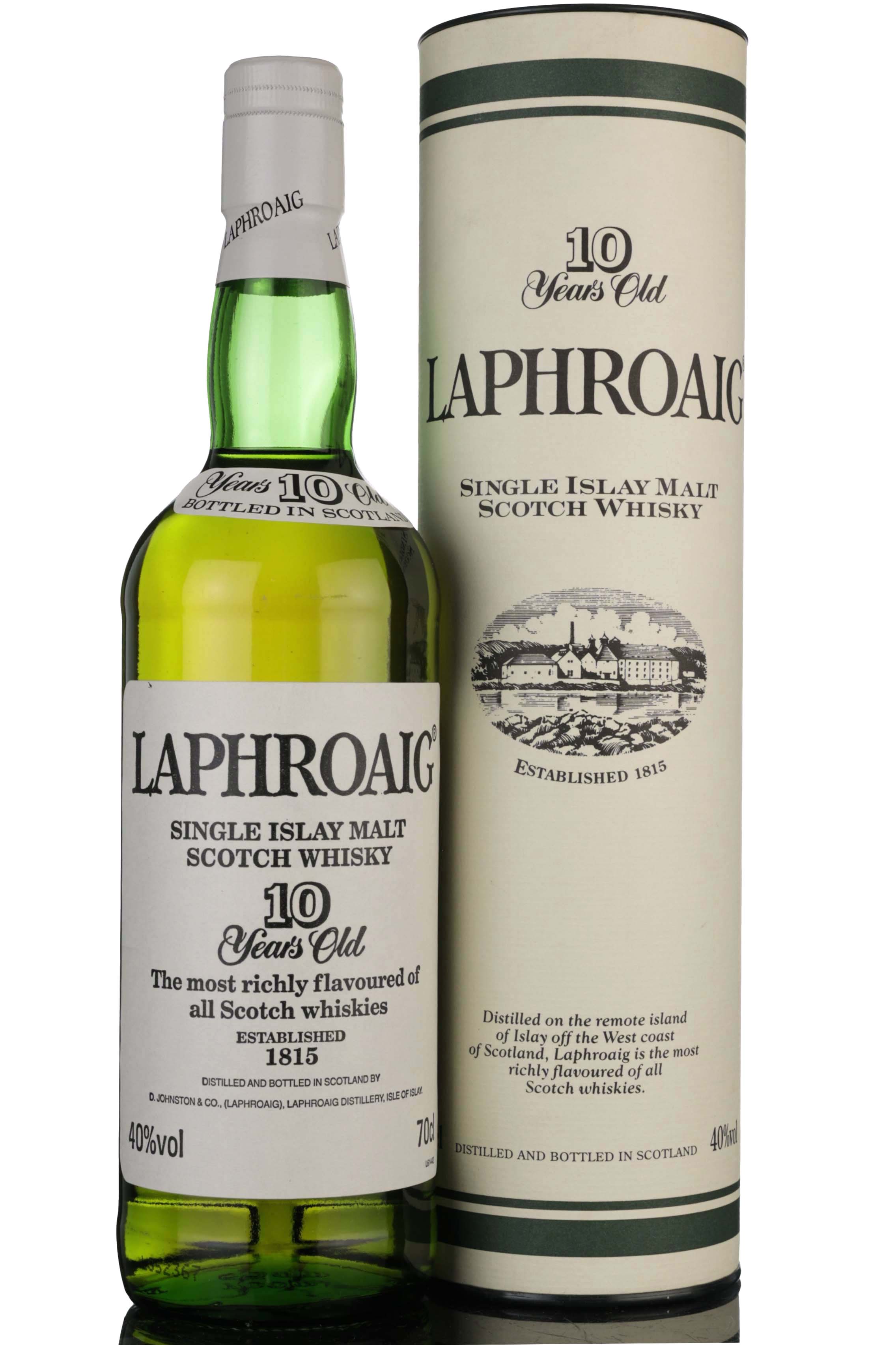 Laphroaig 10 Year Old - Early 1990s