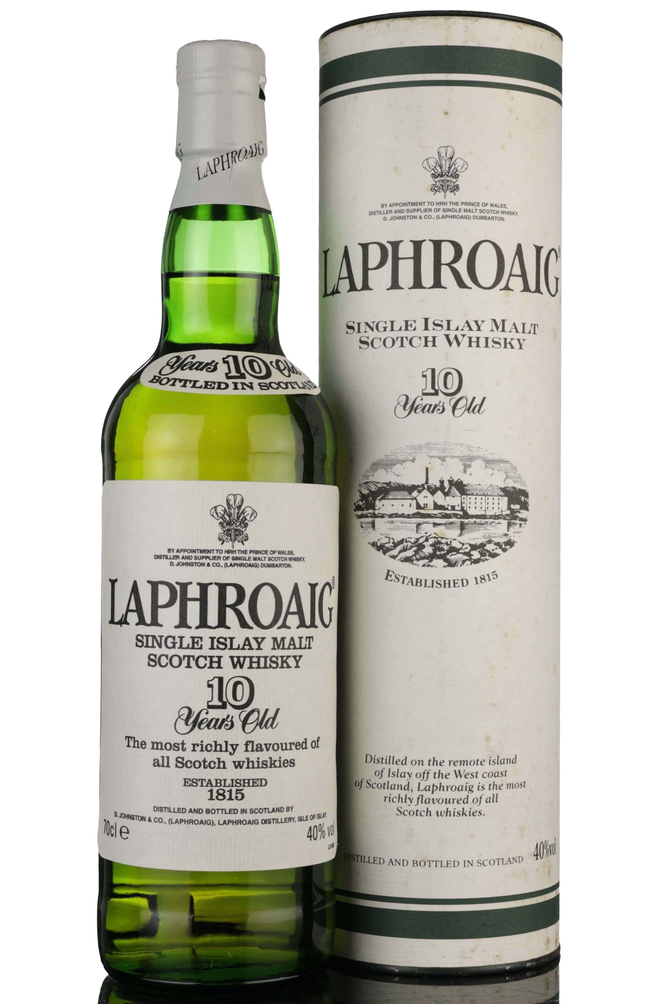 Laphroaig 10 Year Old - Late 1990s