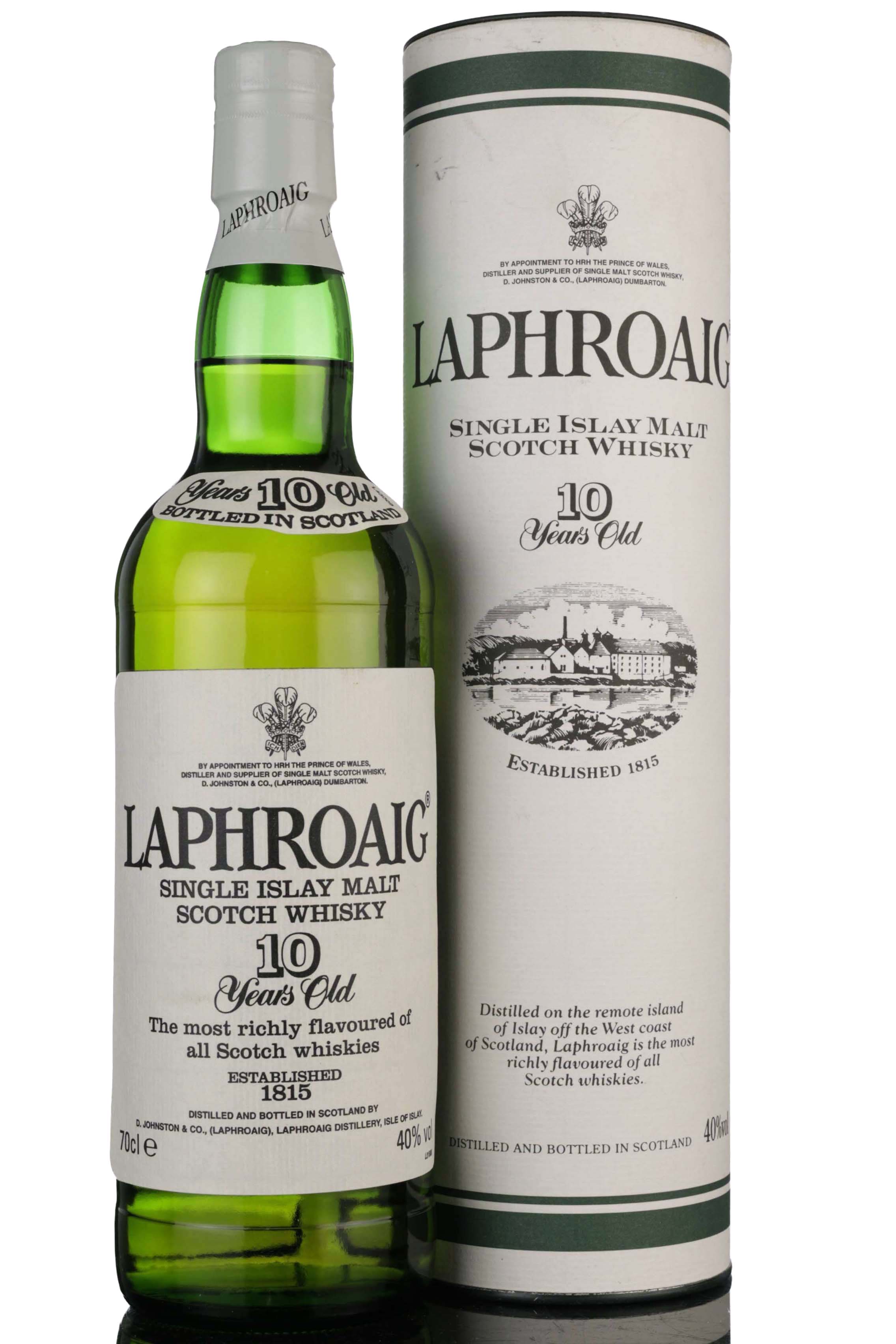 Laphroaig 10 Year Old - Late 1990s