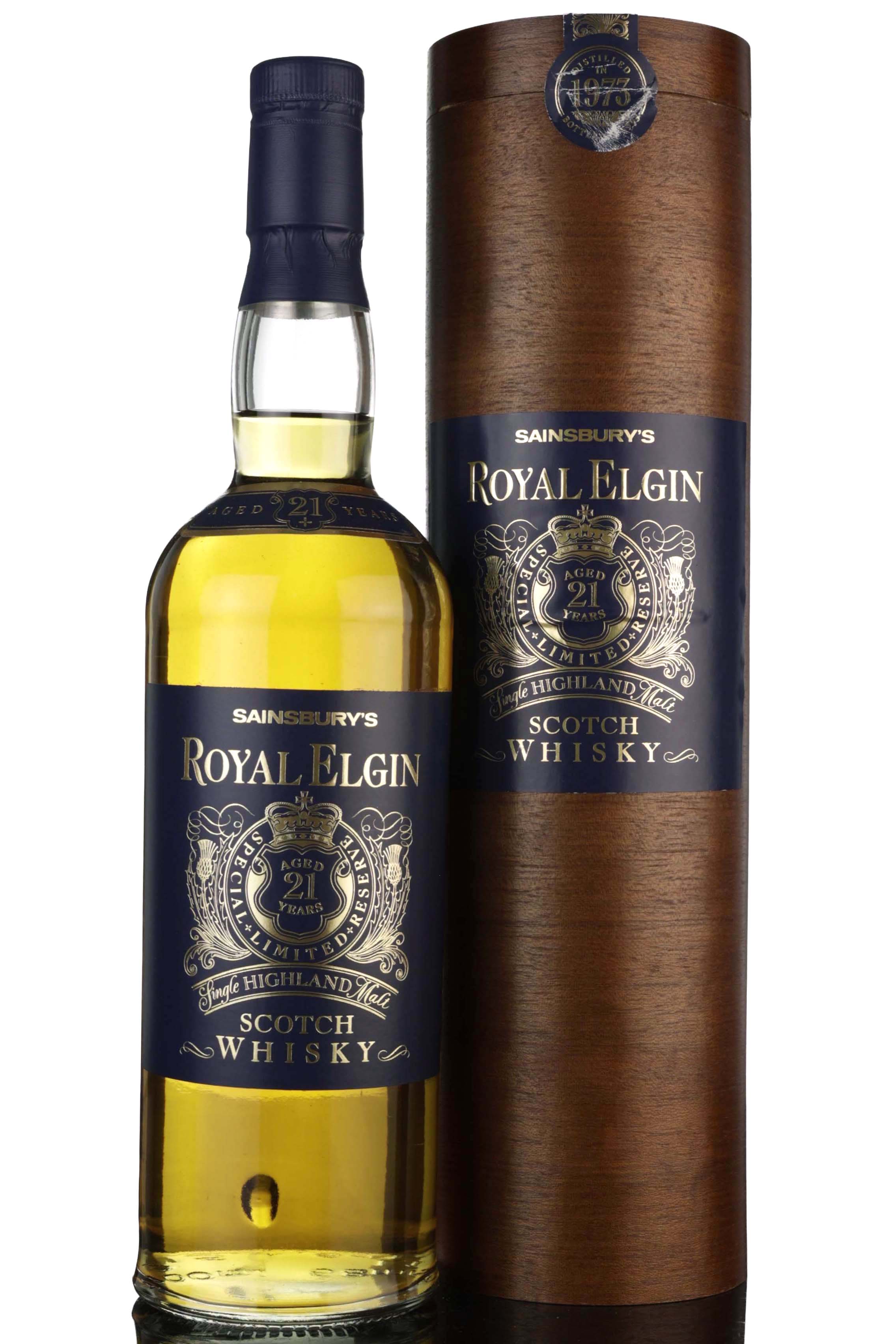 Sainsburys Royal Elgin 1973-1995 - 21 Year Old