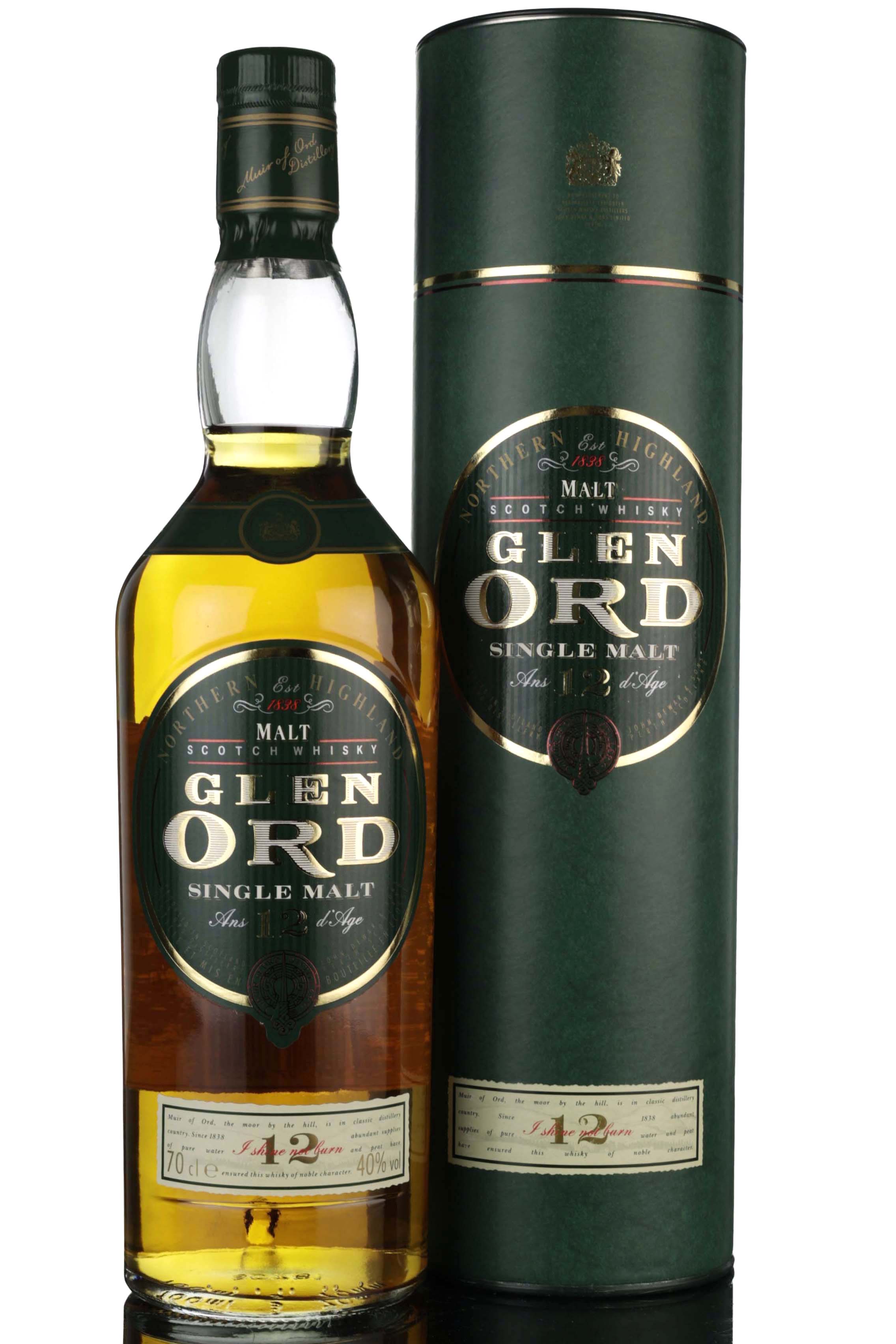 Glen Ord 12 Year Old - Circa 2000