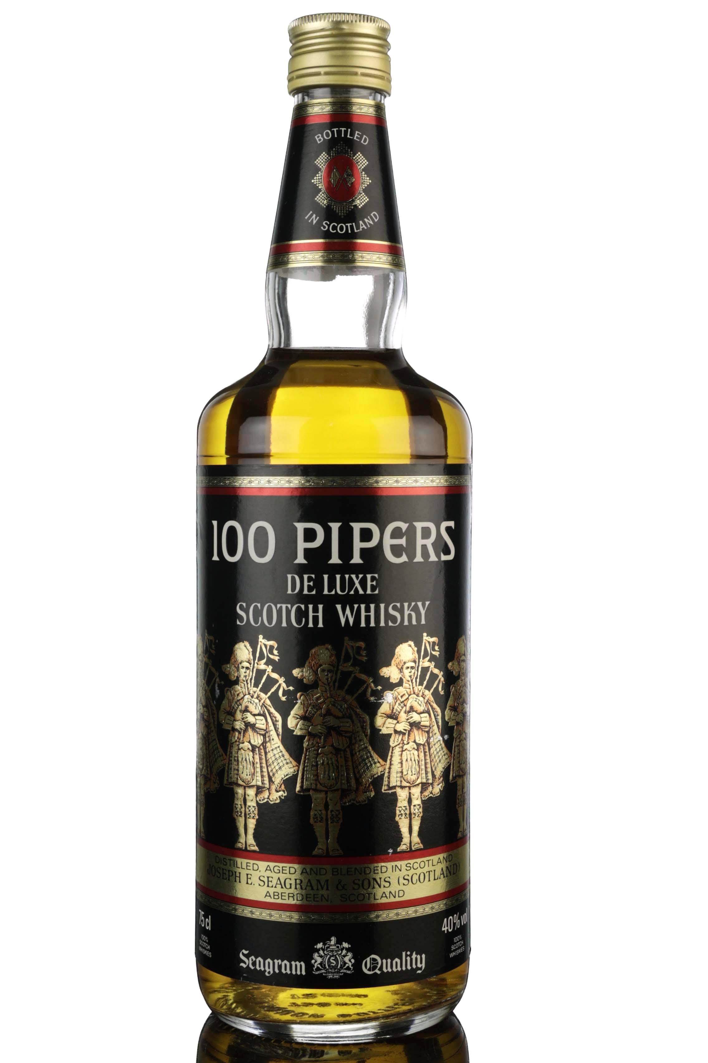 Seagrams 100 Pipers - 1980s