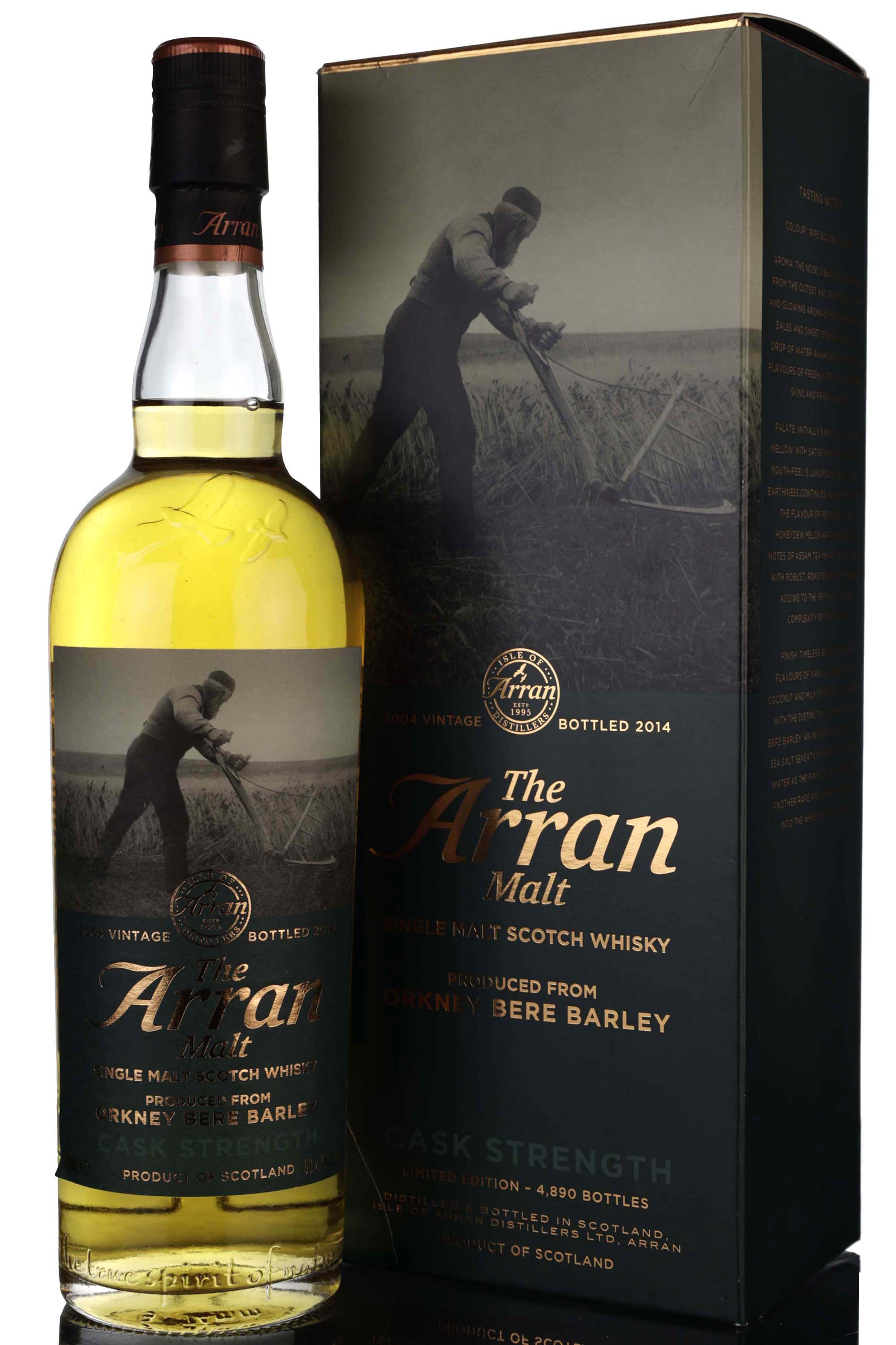 Arran 2004-2014 - 10 Year Old - Orkney Bere - Cask Strength