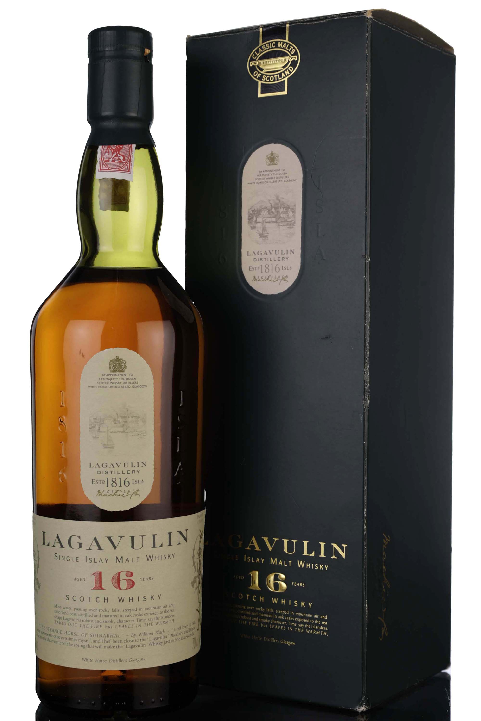 Lagavulin 16 Year Old - White Horse - 1990s