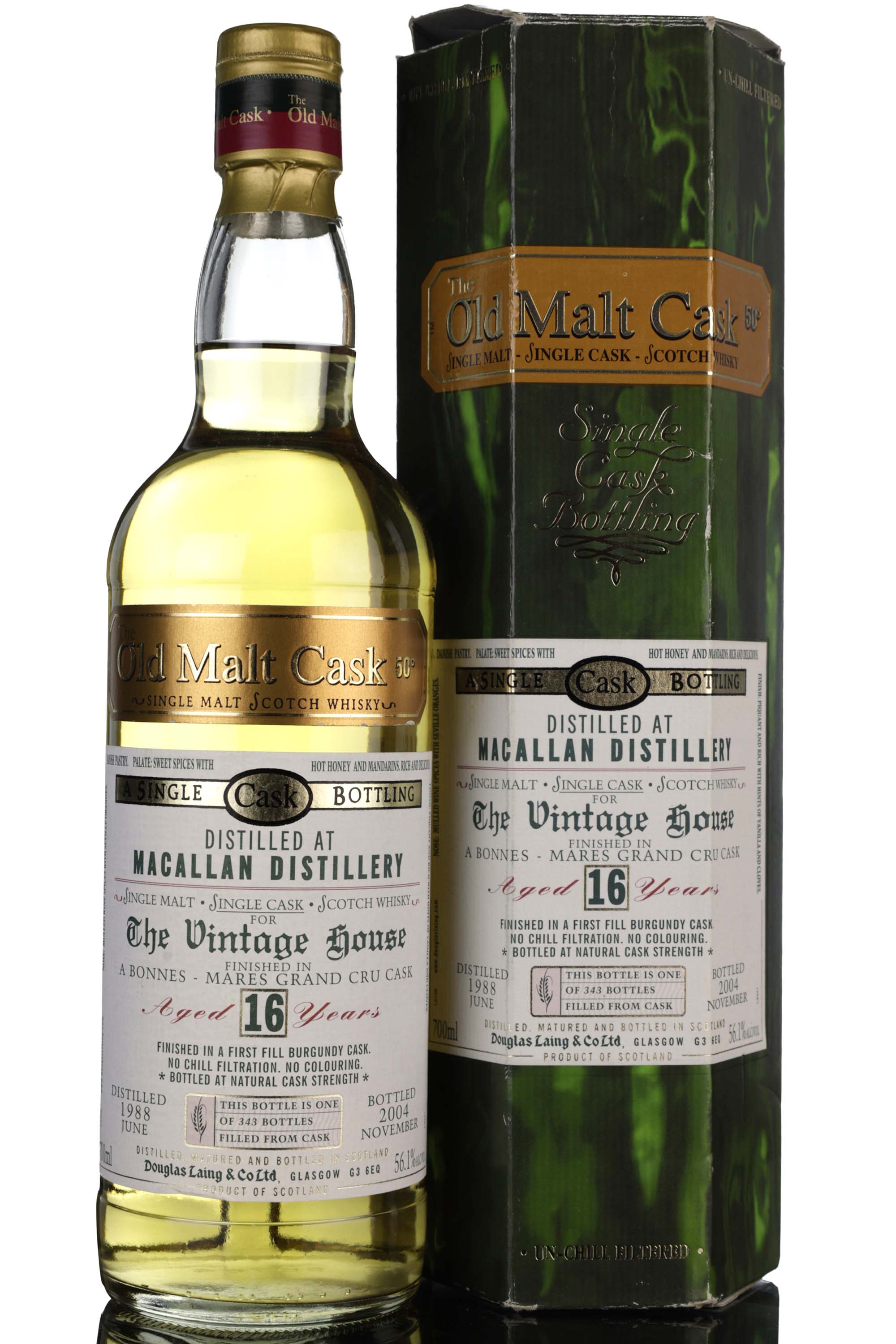 Macallan 1988-2004 - 16 Year Old - Douglas Laing - Old Malt Cask - Single Cask