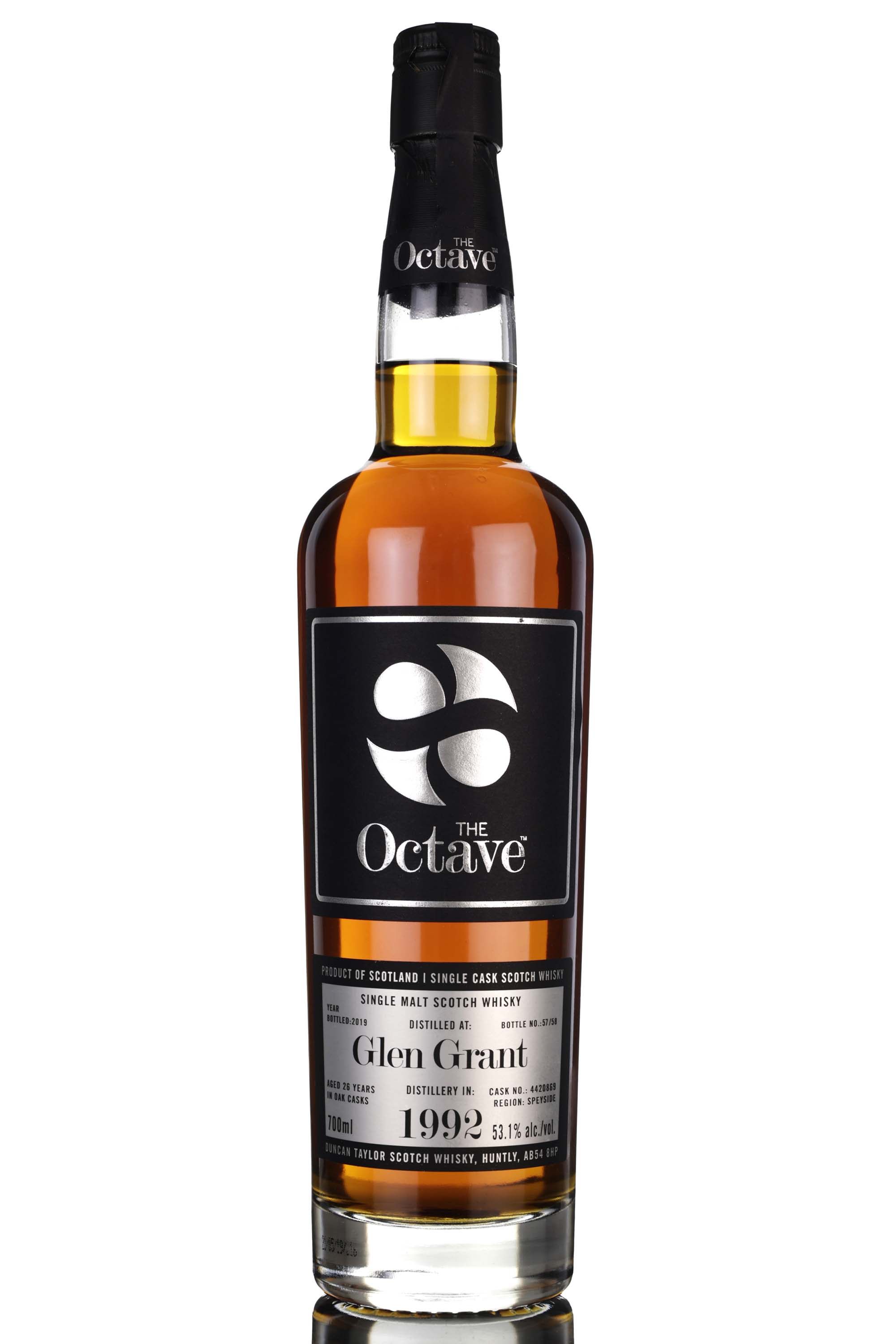 Glen Grant 1992-2019 - 26 Year Old - Duncan Taylor - Octave - Single Cask 4420869