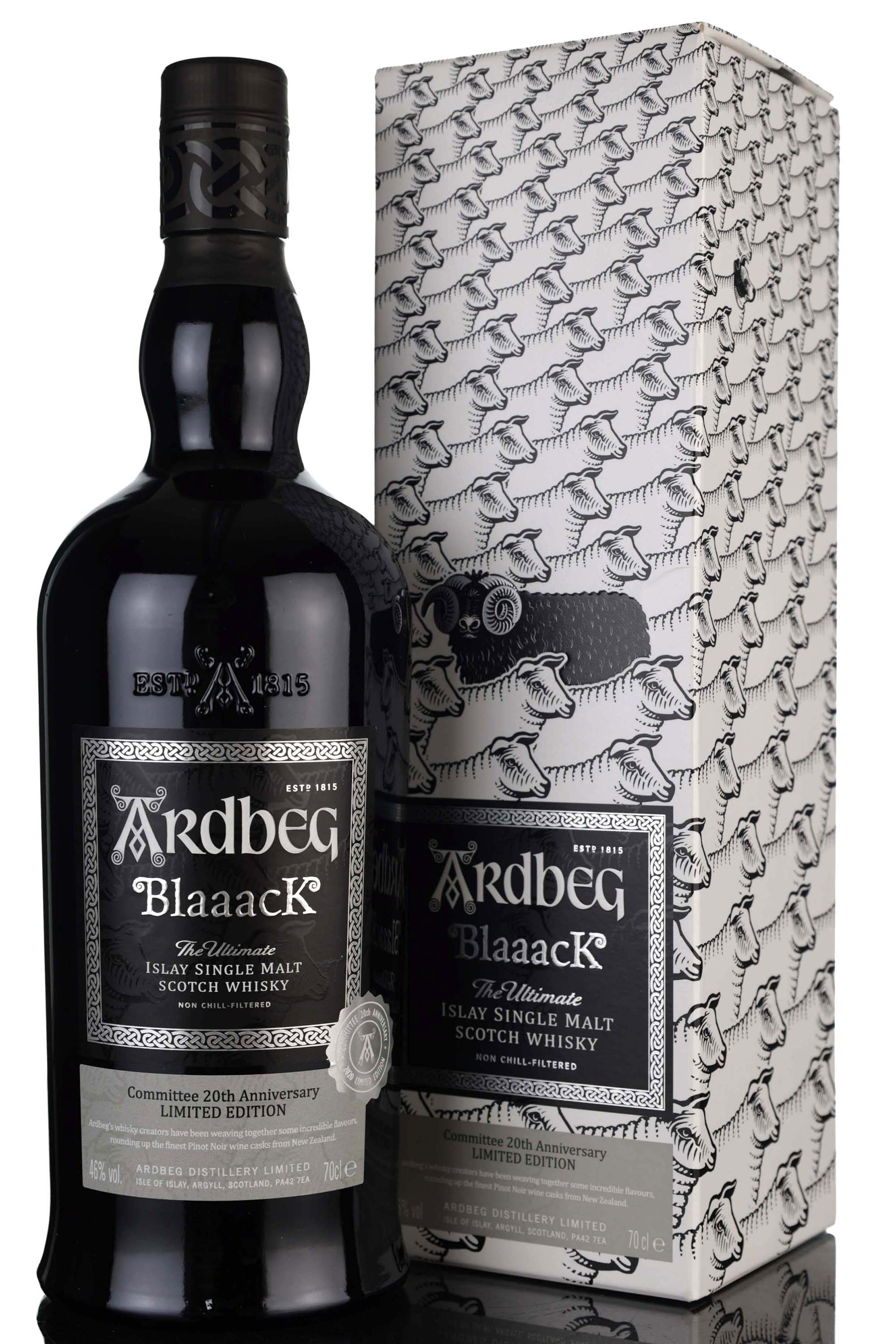 Ardbeg Blaaack - Committee 20th Anniversary Edition 2020