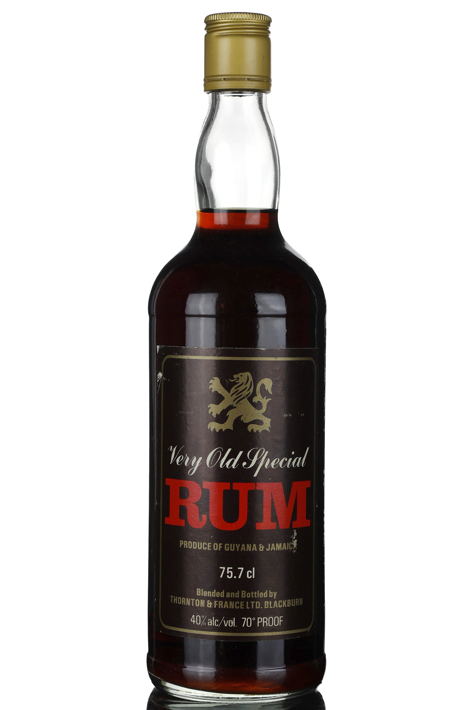 Thornton & France Ltd Very Old Special Guyana & Jamaica Rum - Late 1970s
