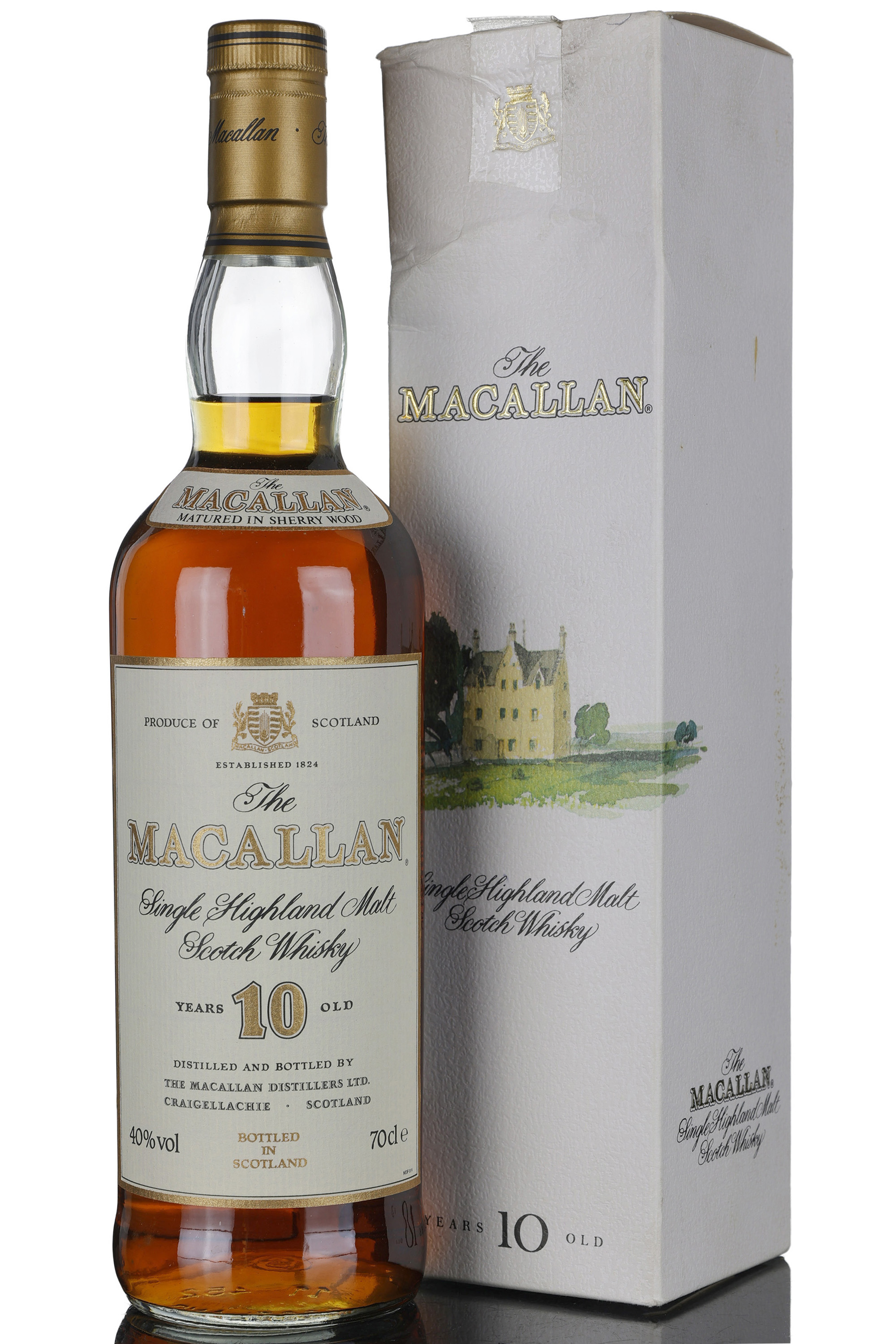 Macallan 10 Year Old - Sherry Cask - 1990s