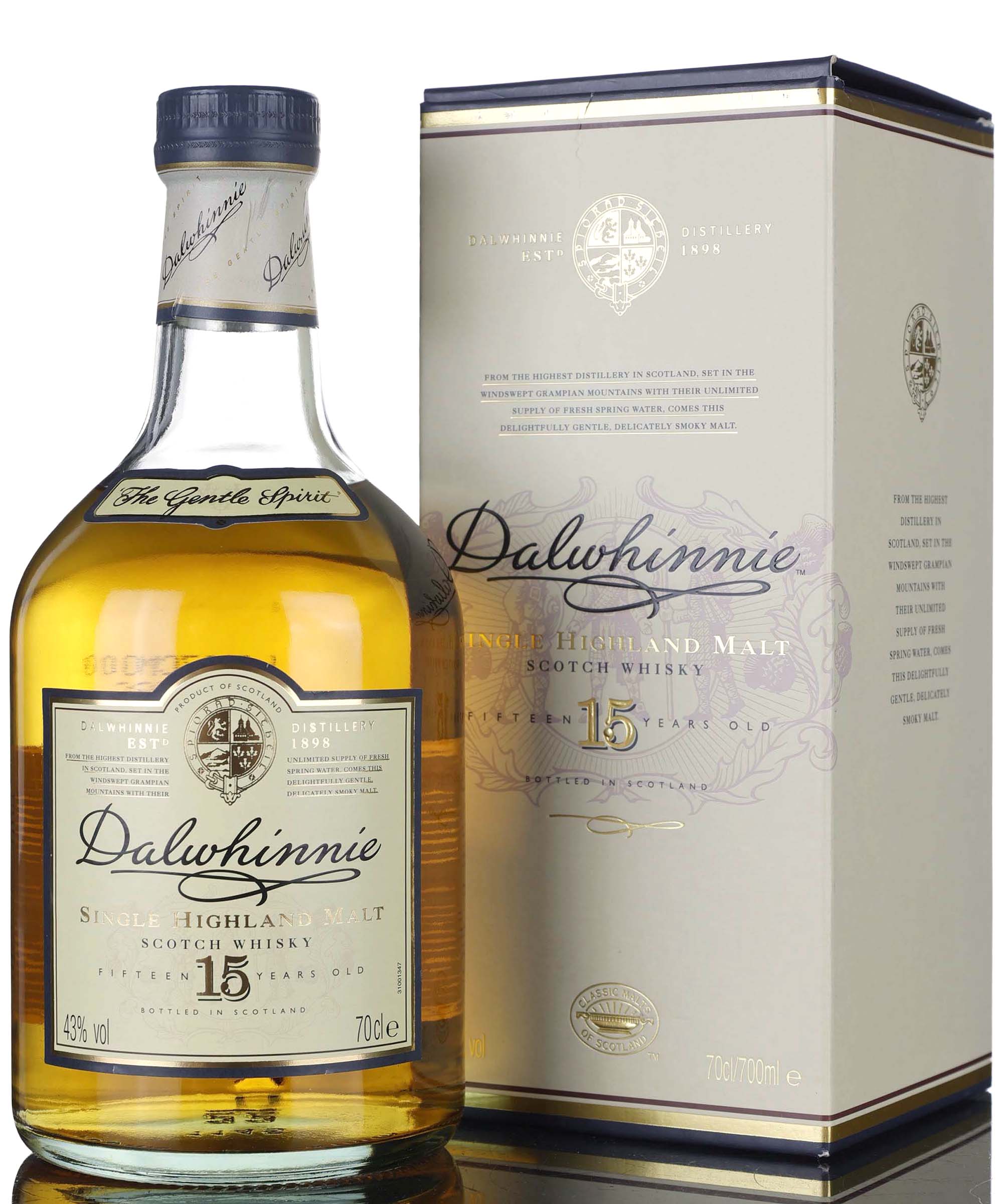 Dalwhinnie 15 Year Old - Early 2000s