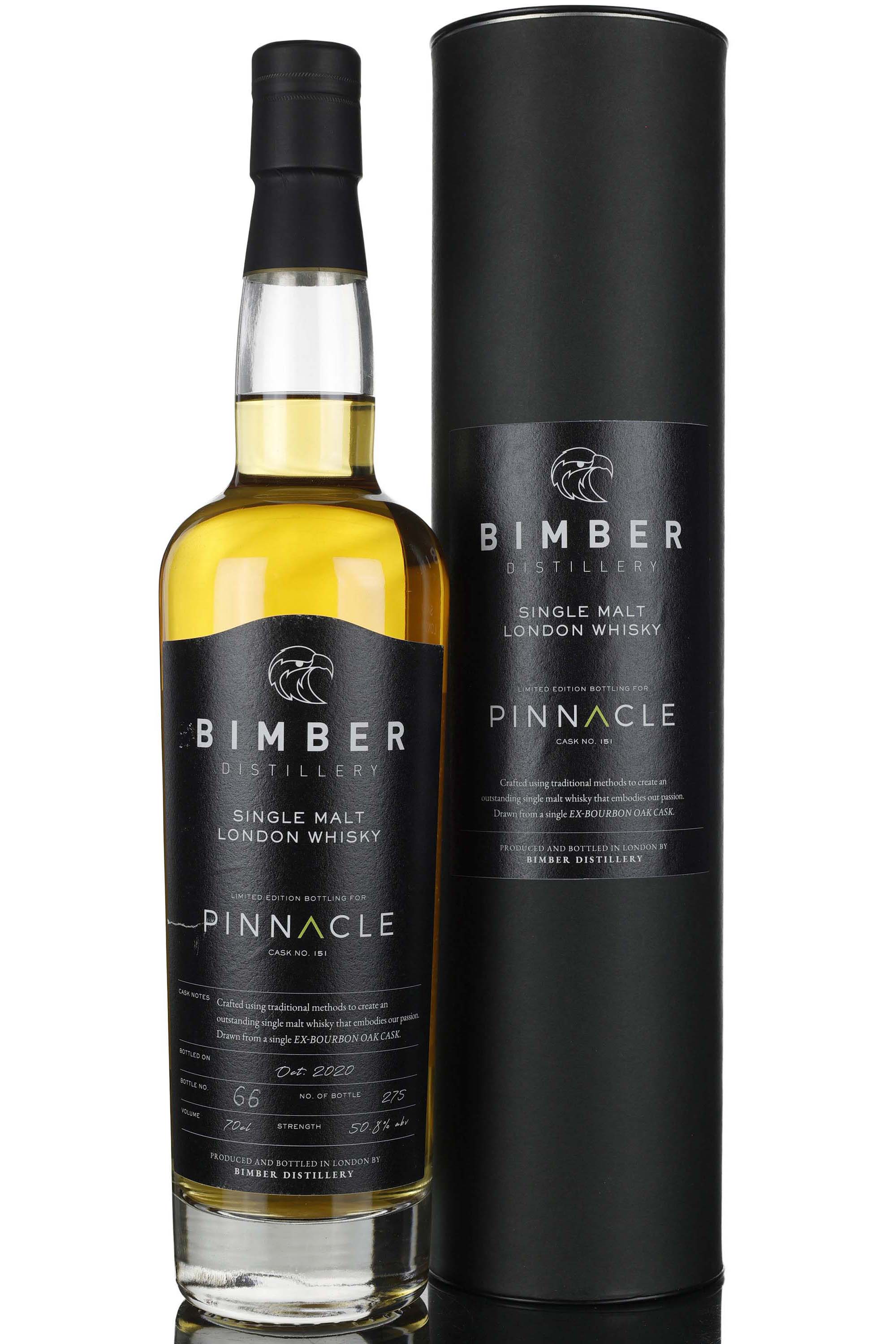 Bimber Pinnacle Exclusive - Single Cask 151 - 2020 Release