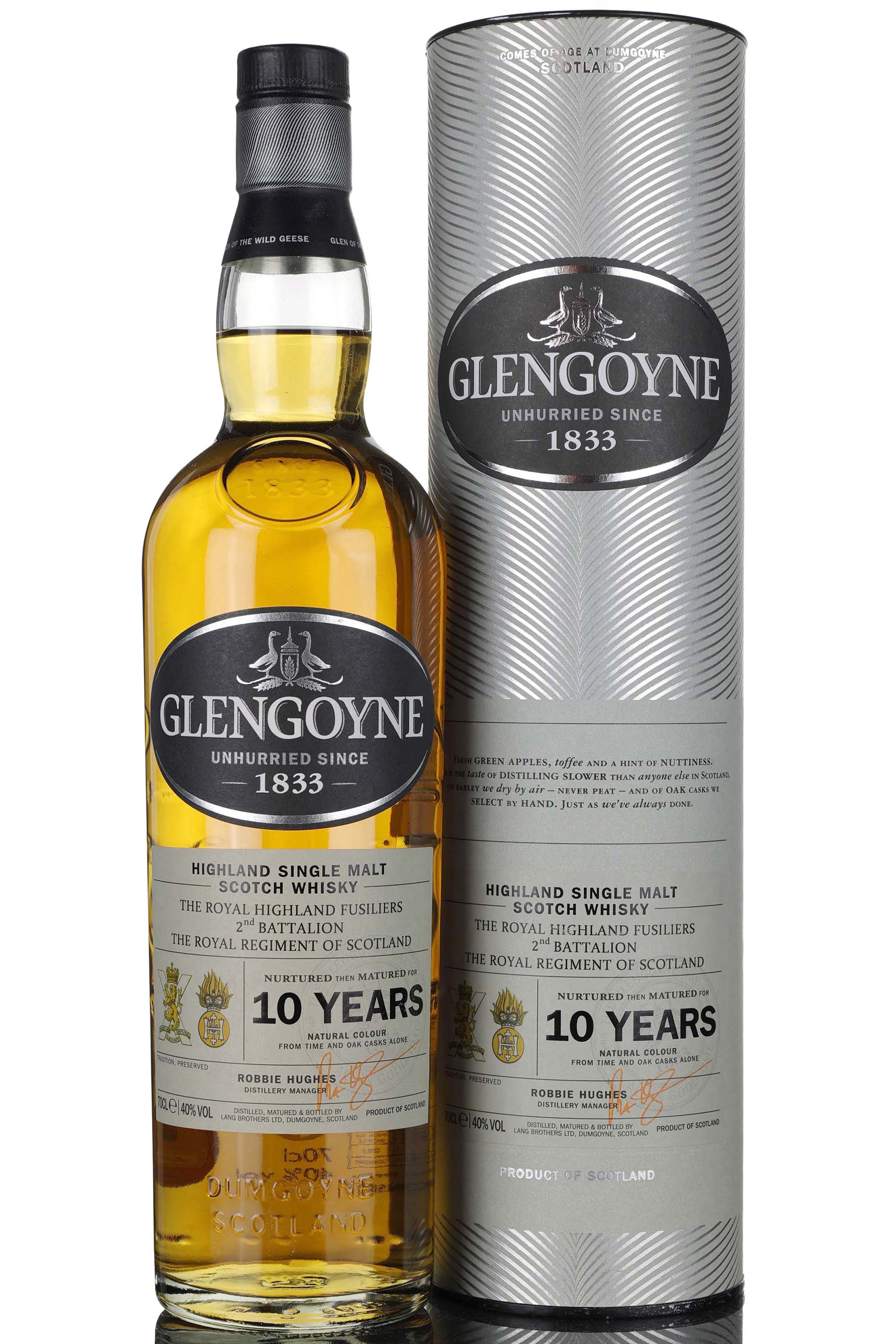 Glengoyne 10 Year Old - The Royal Highland Fusiliers 2nd Battalion