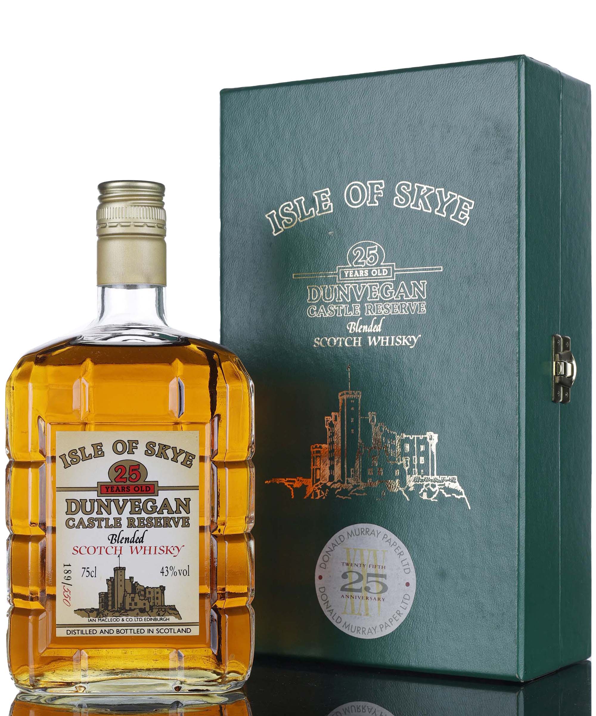 Isle Of Skye 25 Year Old - Dunvegan Castle Reserve - 1980s