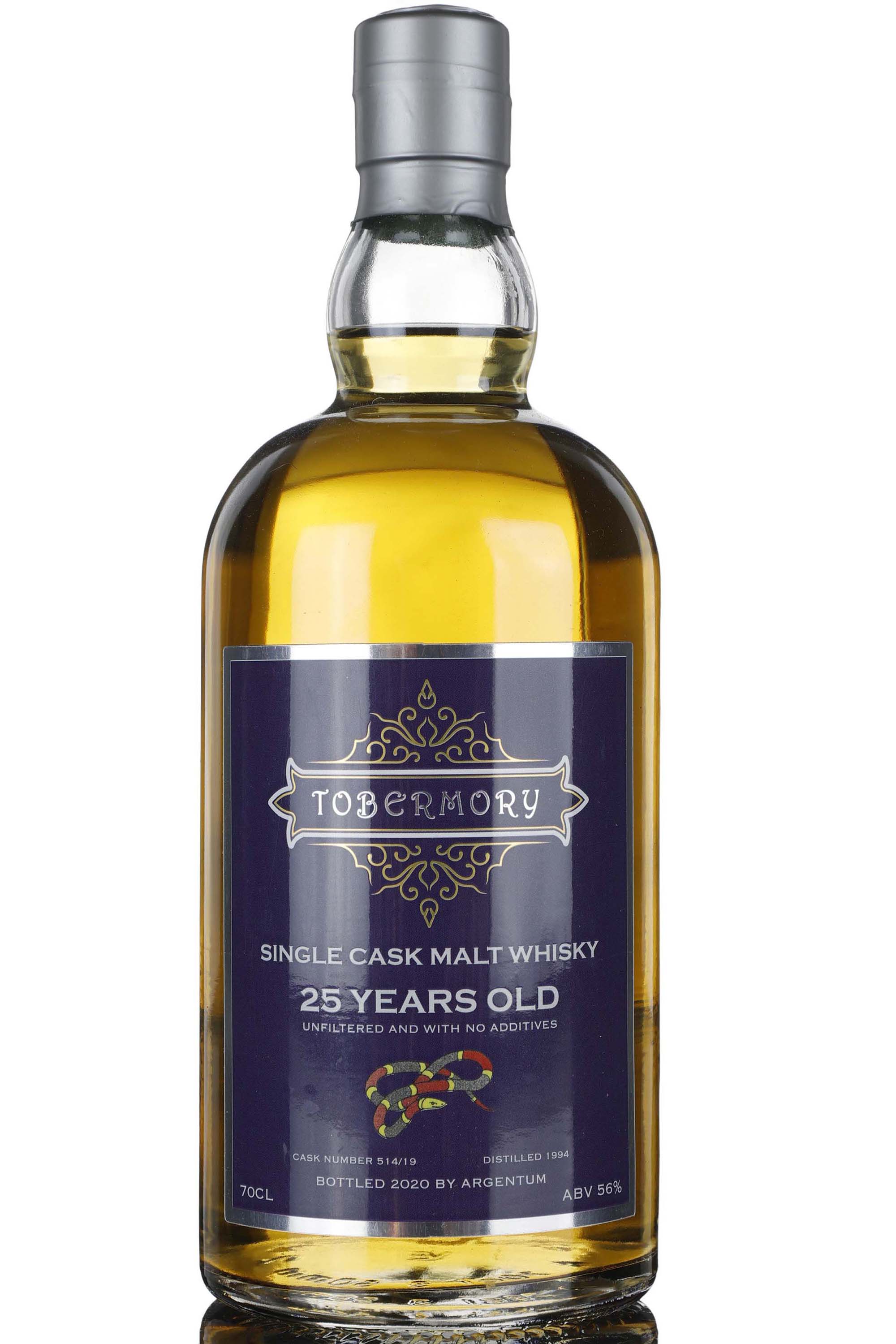 Tobermory 1994-2020 - 25 Year Old - Single Cask 514/19