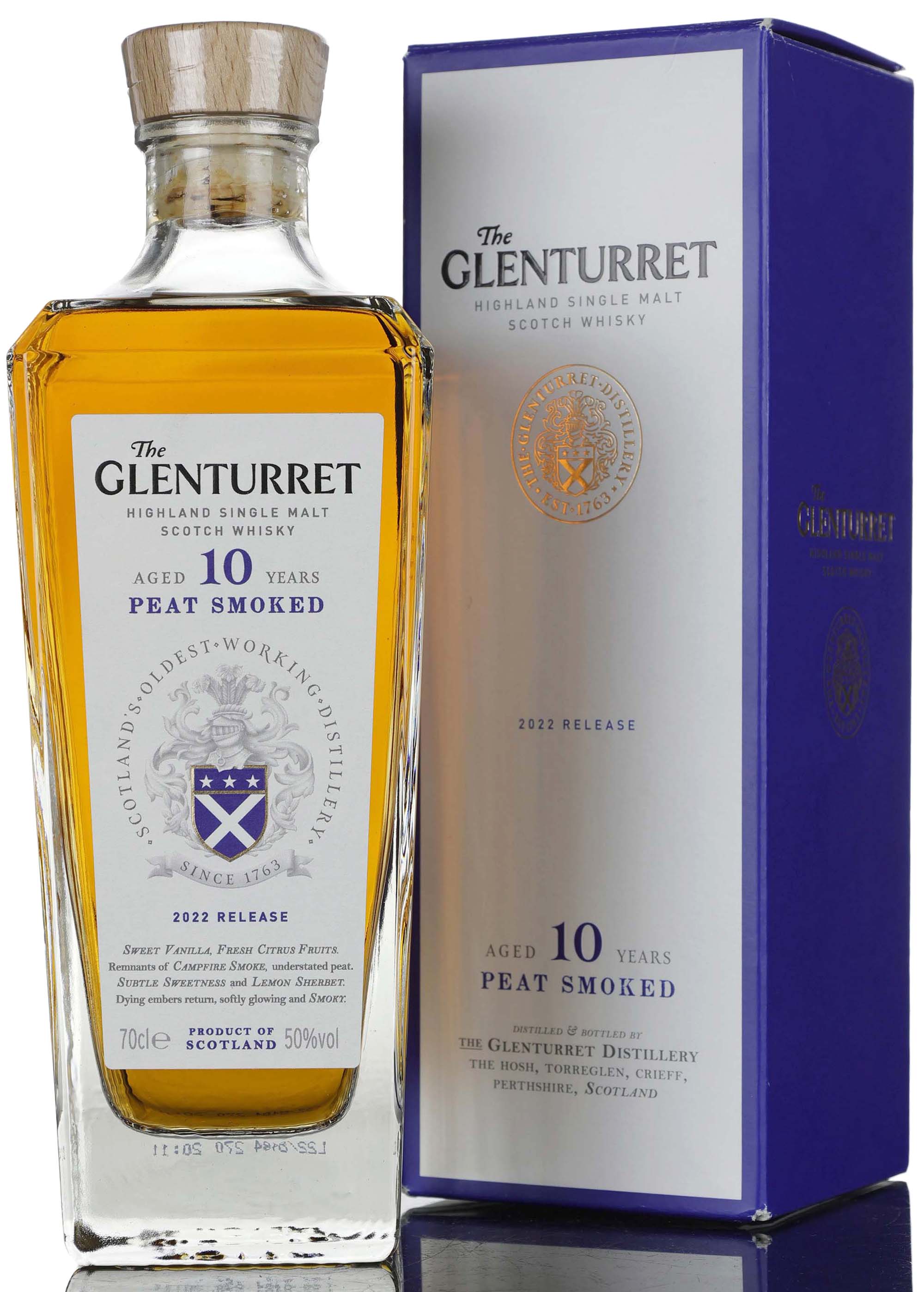 Glenturret 10 Year Old - Peat Smoke - 2022 Release