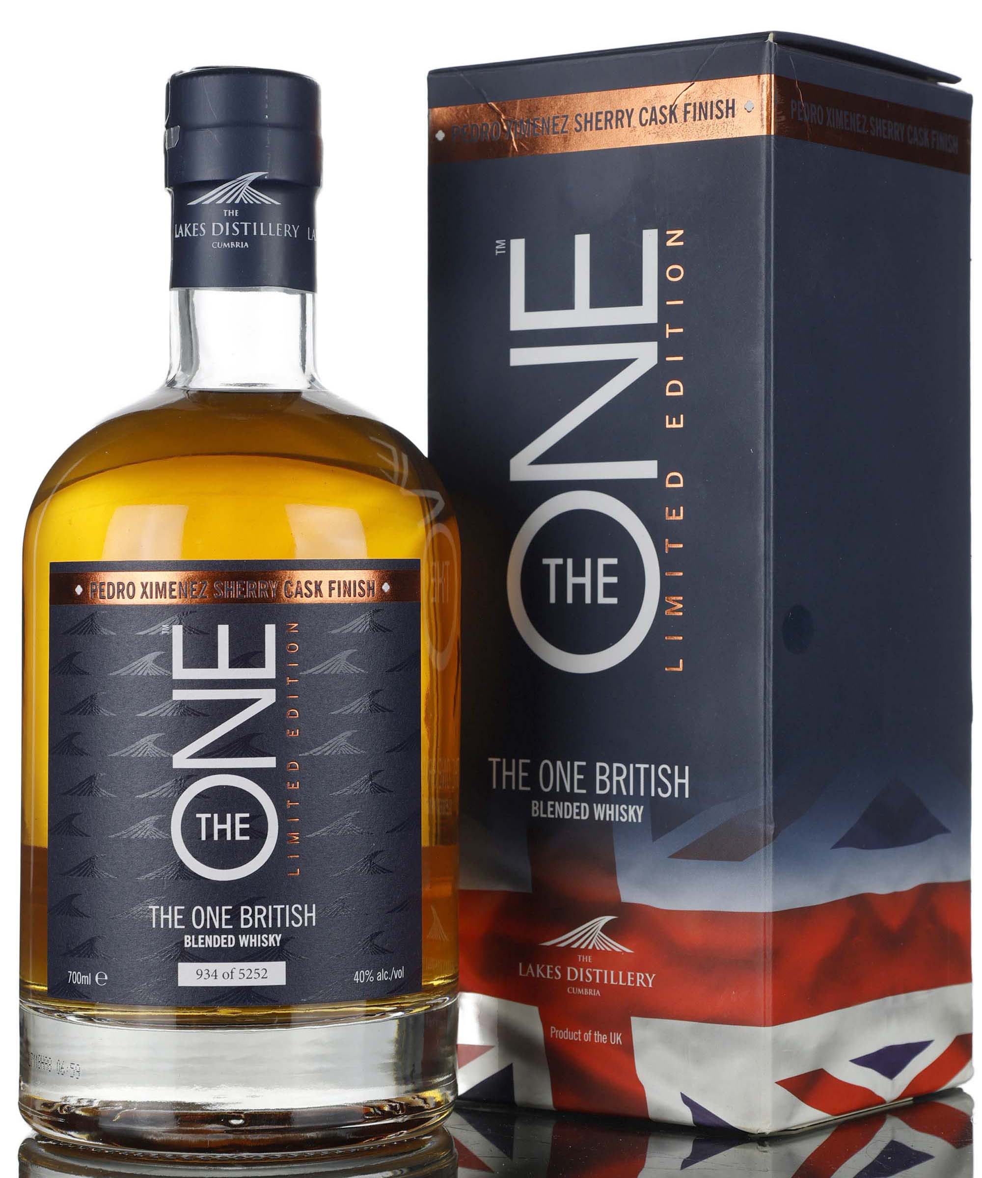 The Lakes The One British - Pedro Ximenez Sherry Cask Finish