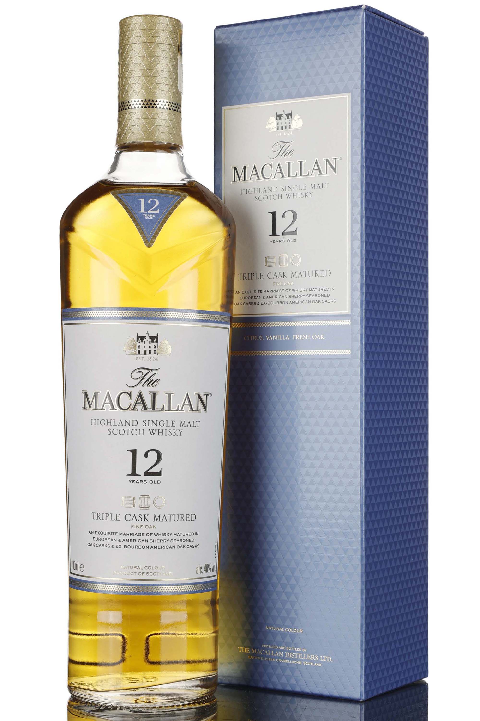 Macallan 12 Year Old - Fine Oak - Triple Cask Matured