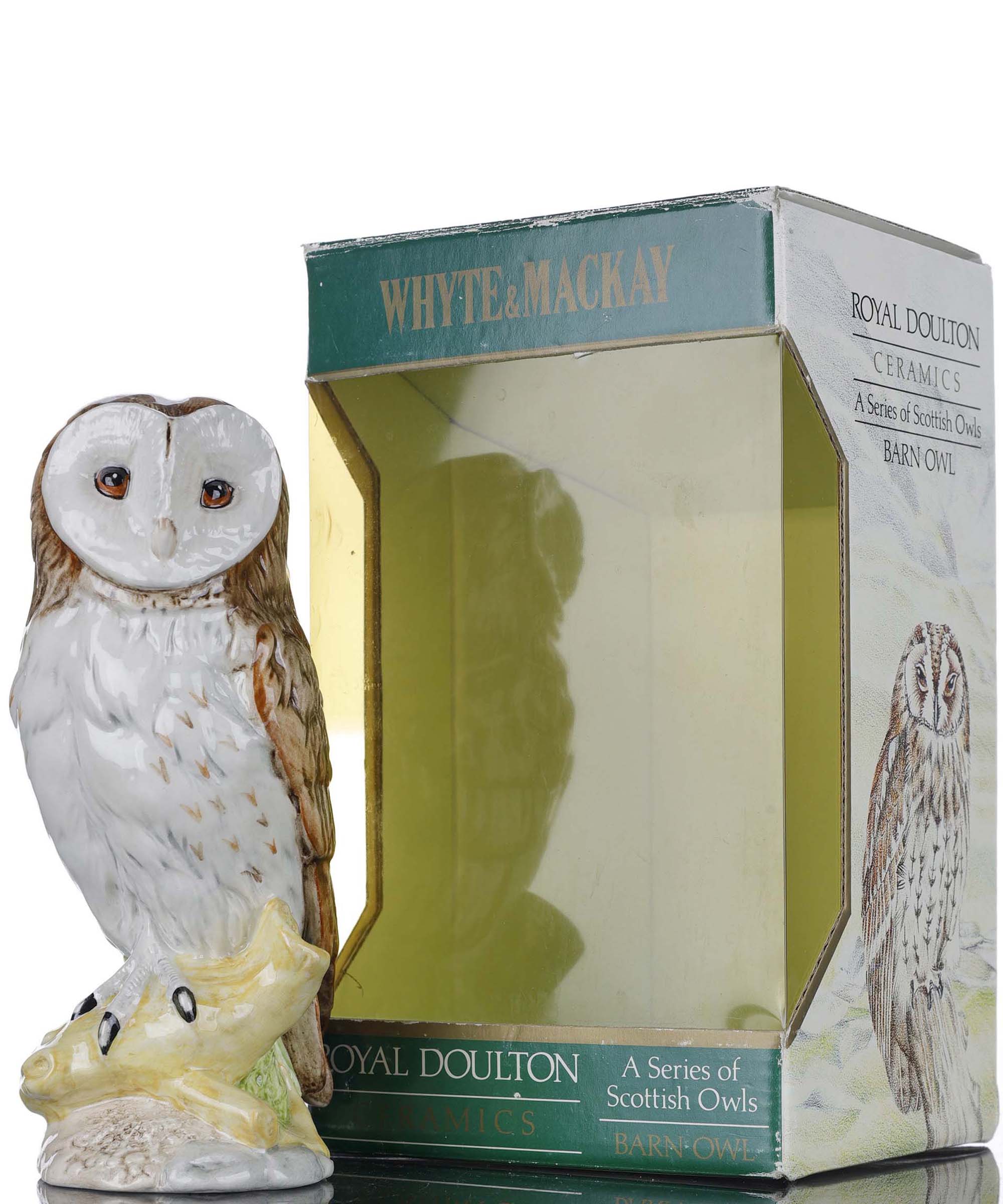 Whyte & Mackay Royal Doulton Ceramic Barn Owl