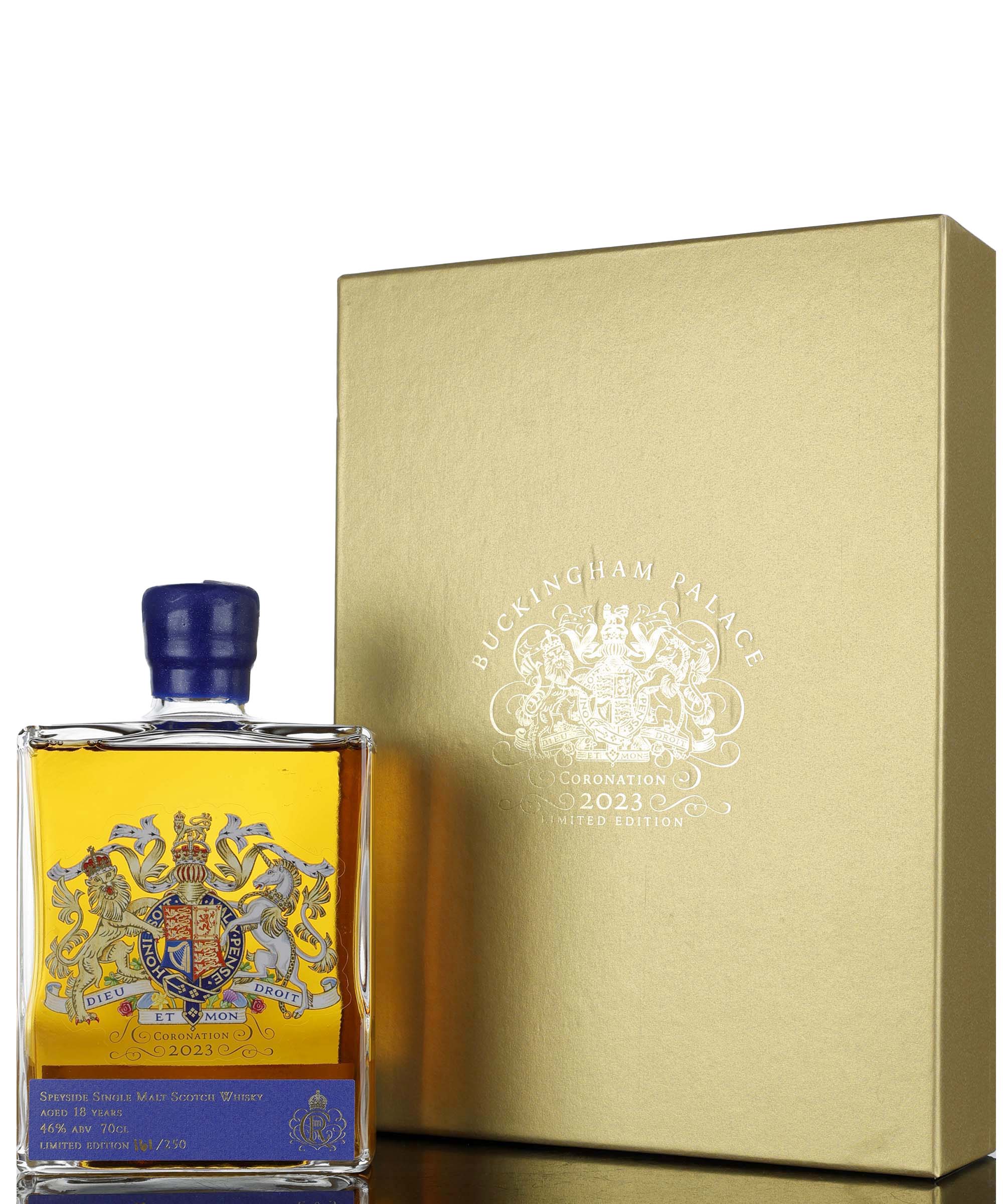 Speyside 18 Year Old - Buckingham Palace Royal Collection - Coronation Of King Charles III