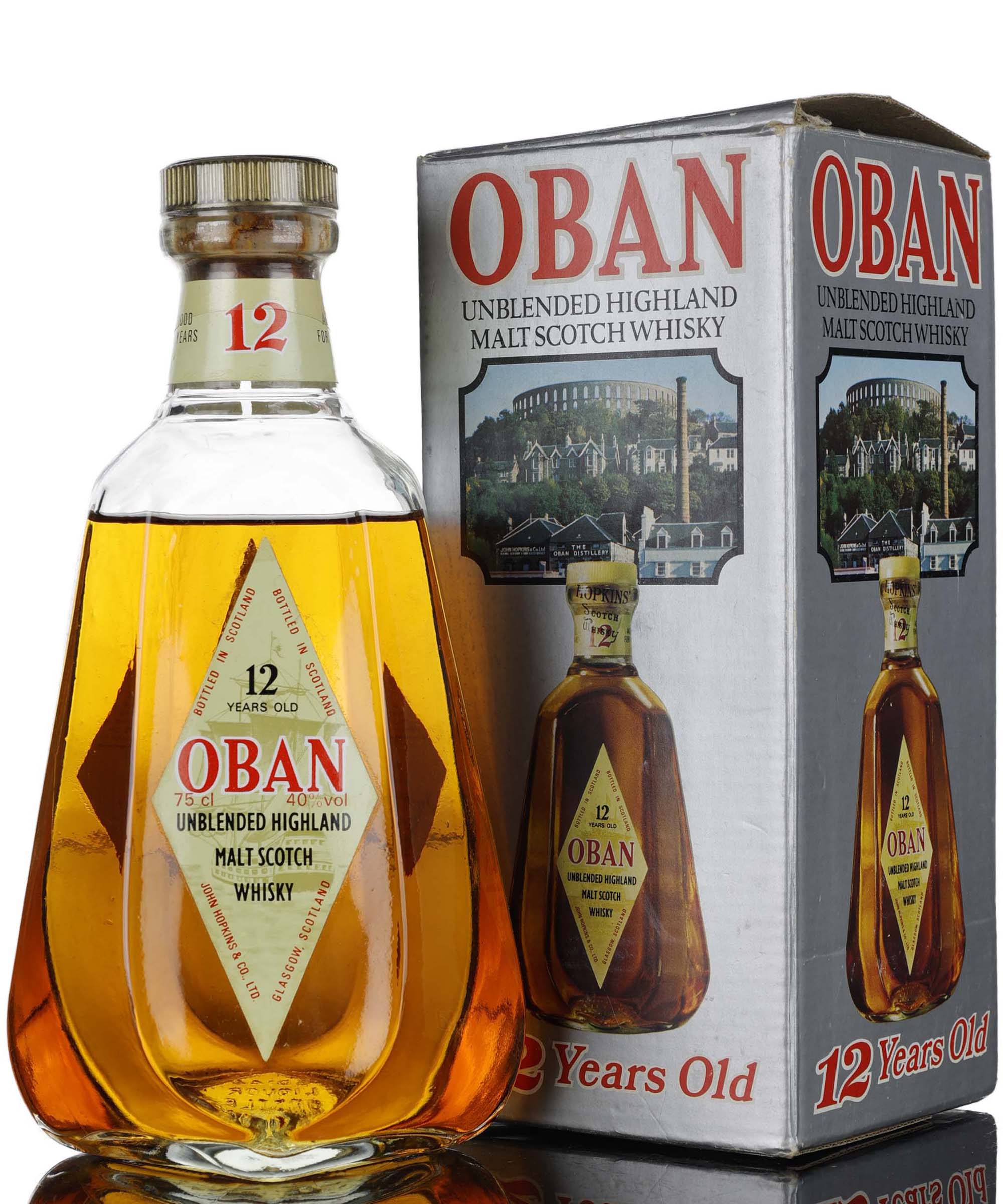 Oban 12 Year Old - 1980s