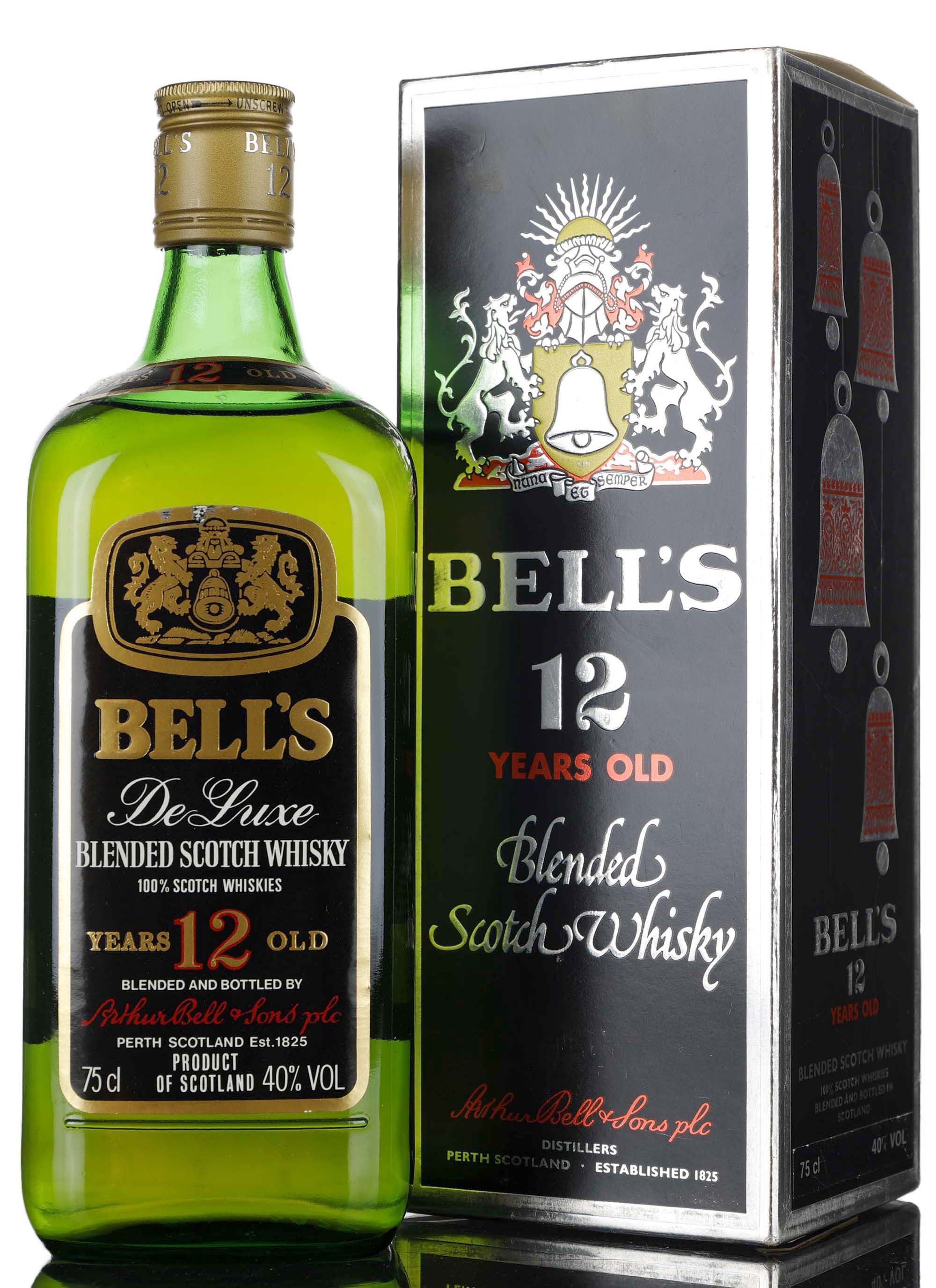 Bells 12 Year Old - De Luxe - 1980s