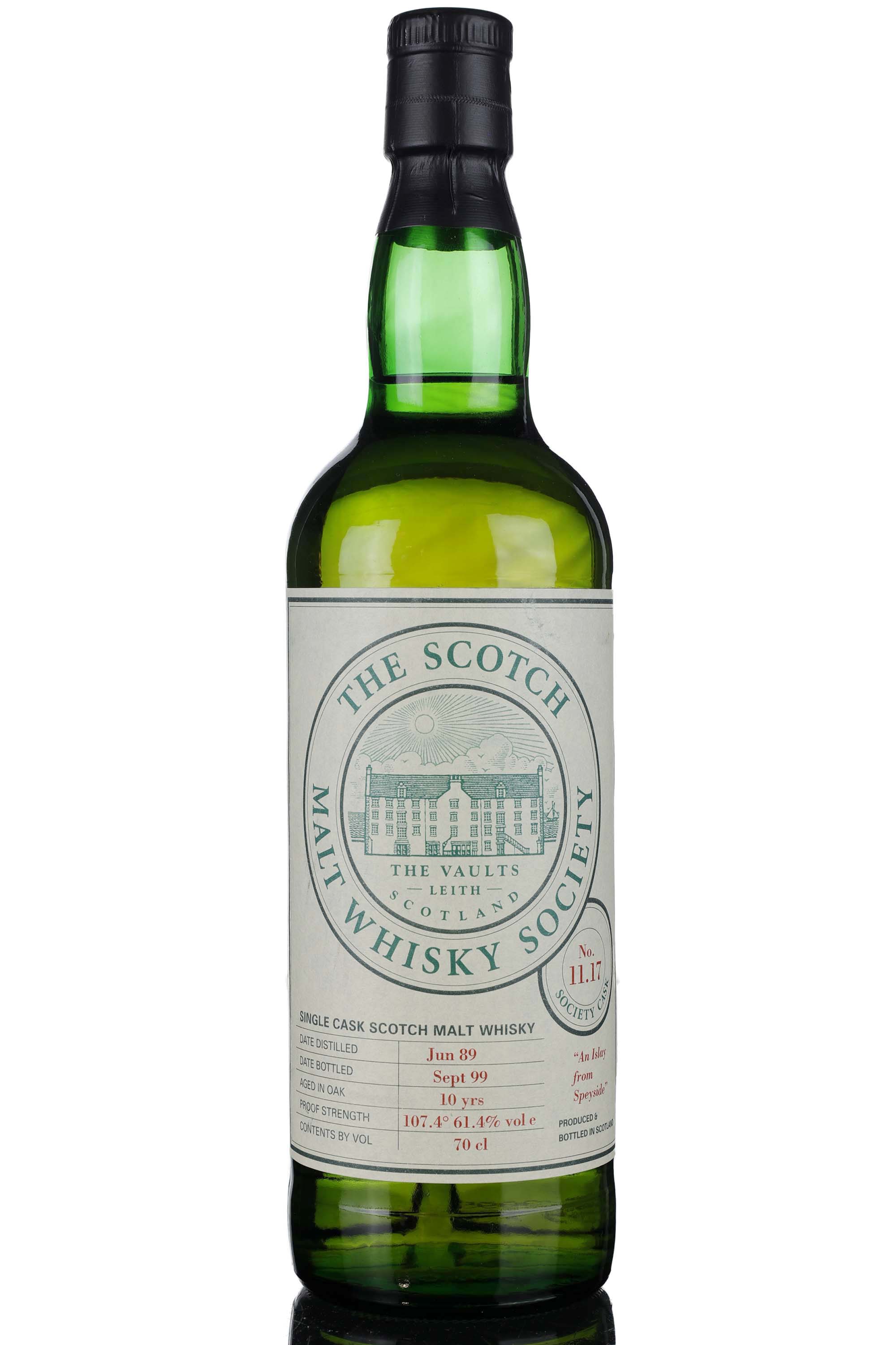 Tomatin 1989-1999 - 10 Year Old - SMWS 11.17 - An Islay From Speyside